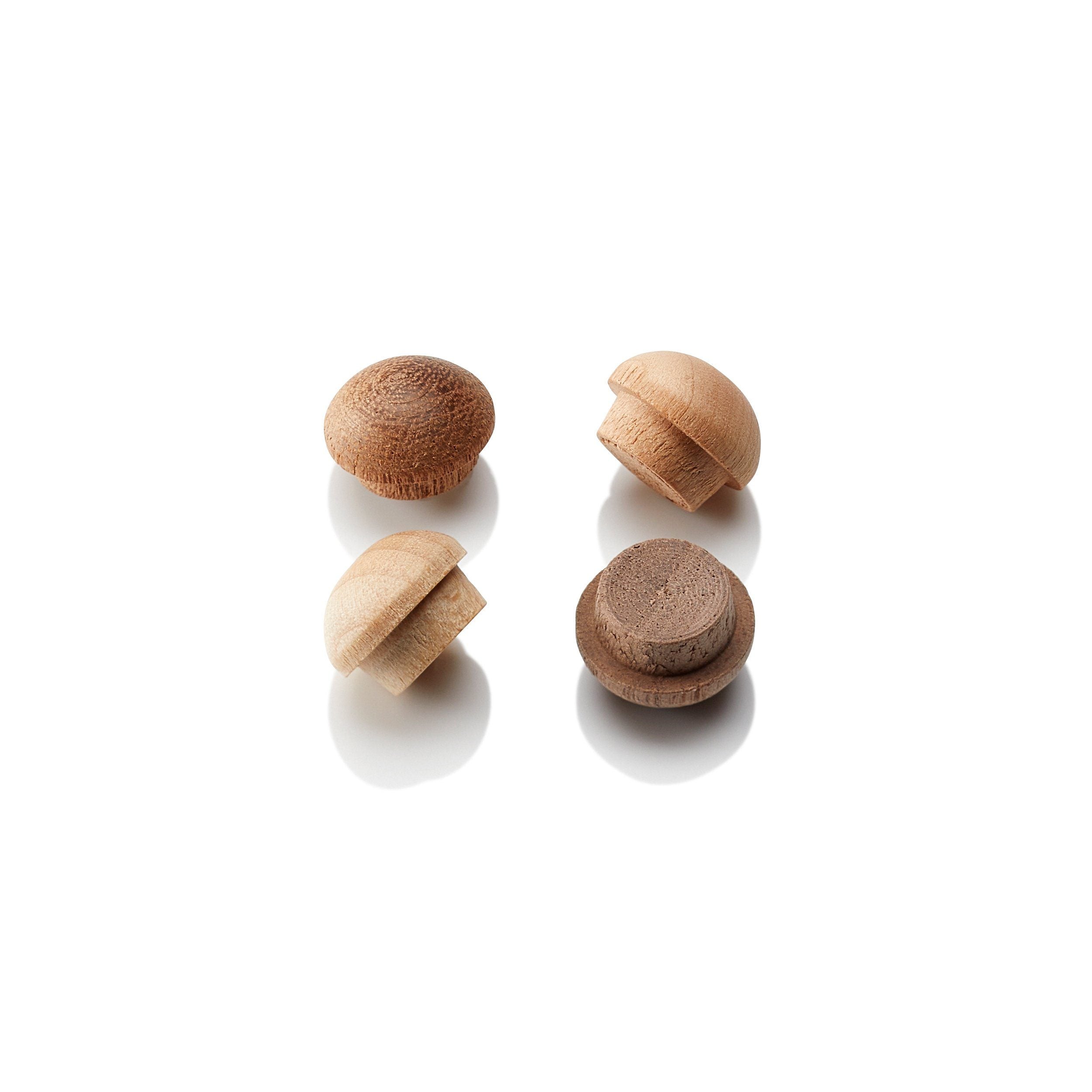 3/8" Button Top Wood Plugs