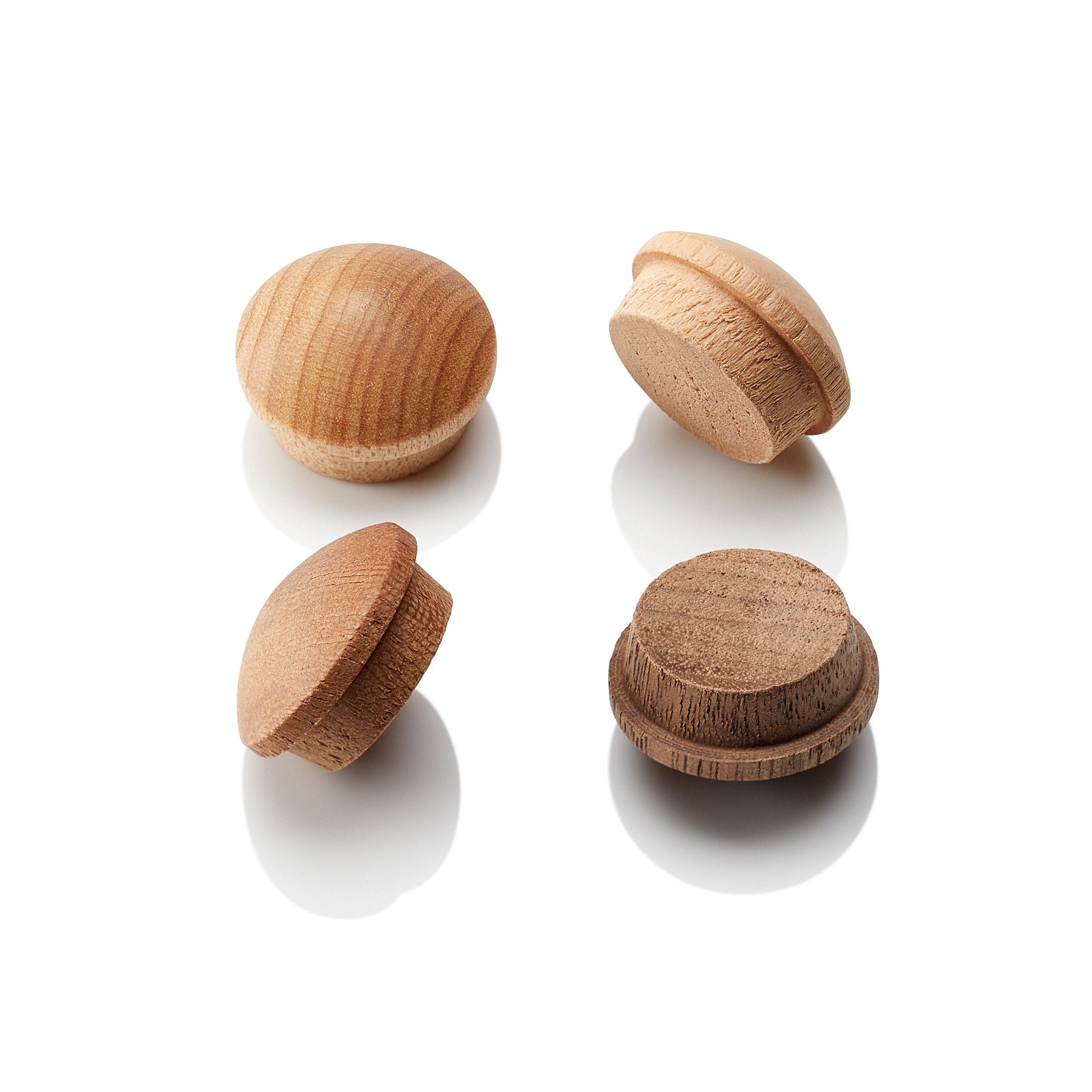 5/8" Button Top Wood Plugs