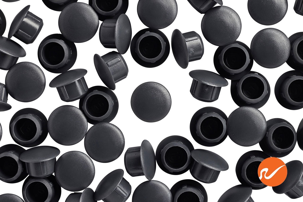 3/8" (10mm) Graphite Hole Plugs - WidgetCo