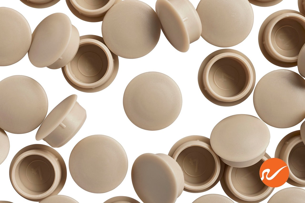 5/8" Light Beige Hole Plugs - WidgetCo