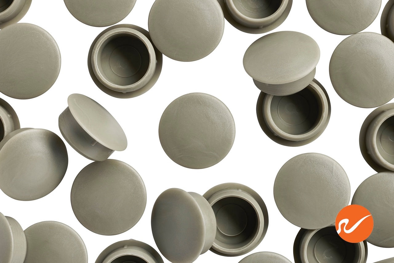 5/8" Ash Grey Hole Plugs - WidgetCo