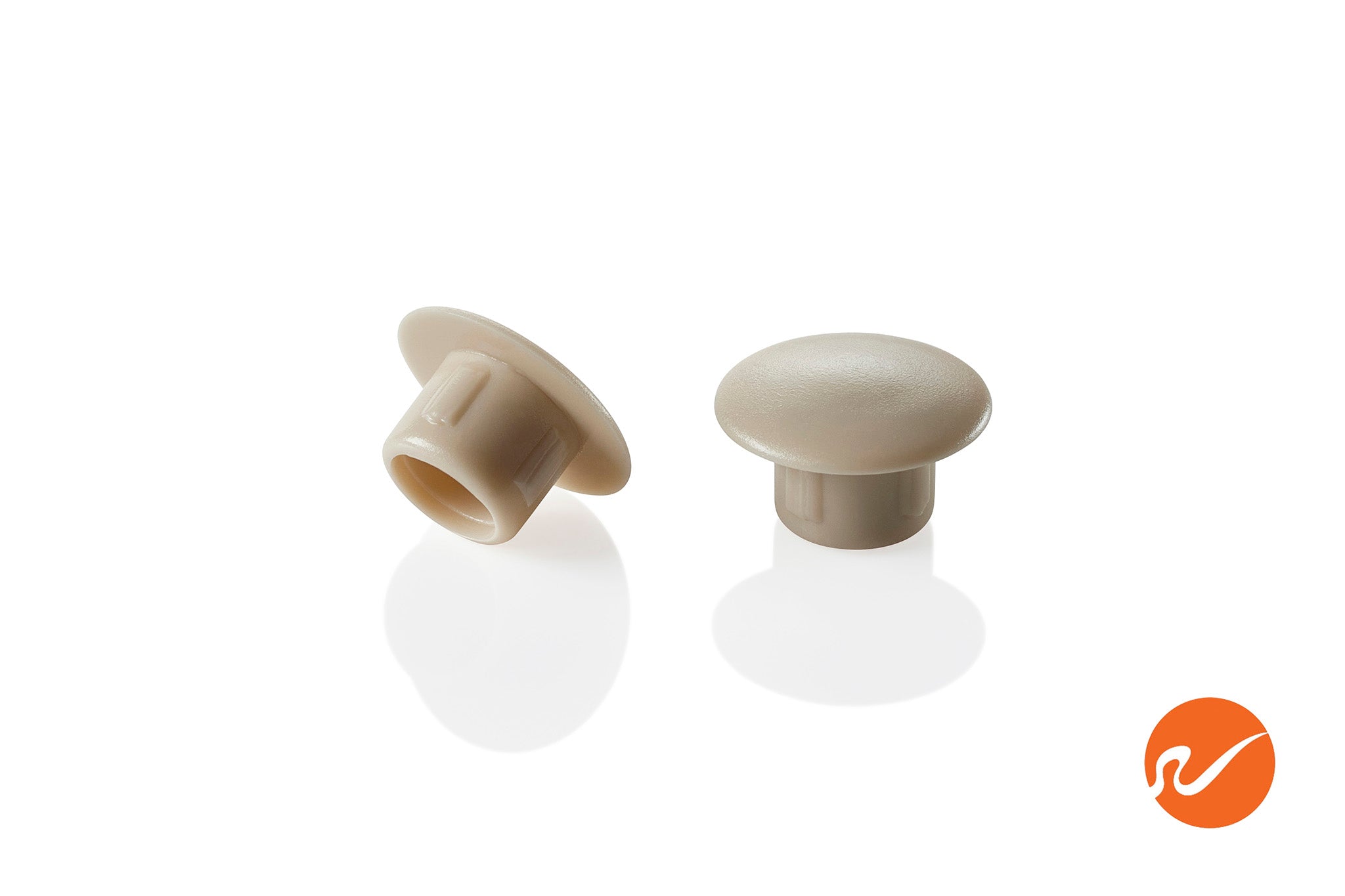 5/16" | 8mm Light Beige Hole Plugs