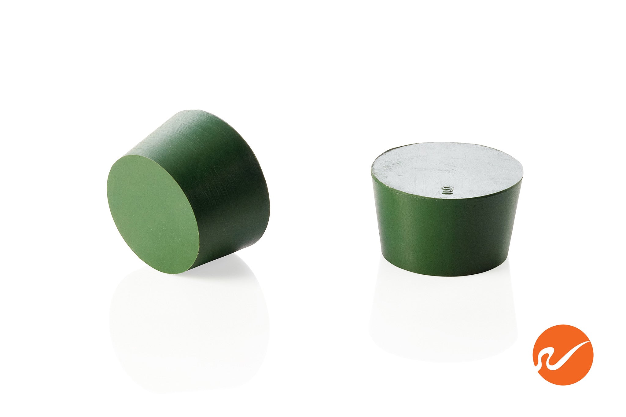 #9 Green Neoprene Rubber Stoppers