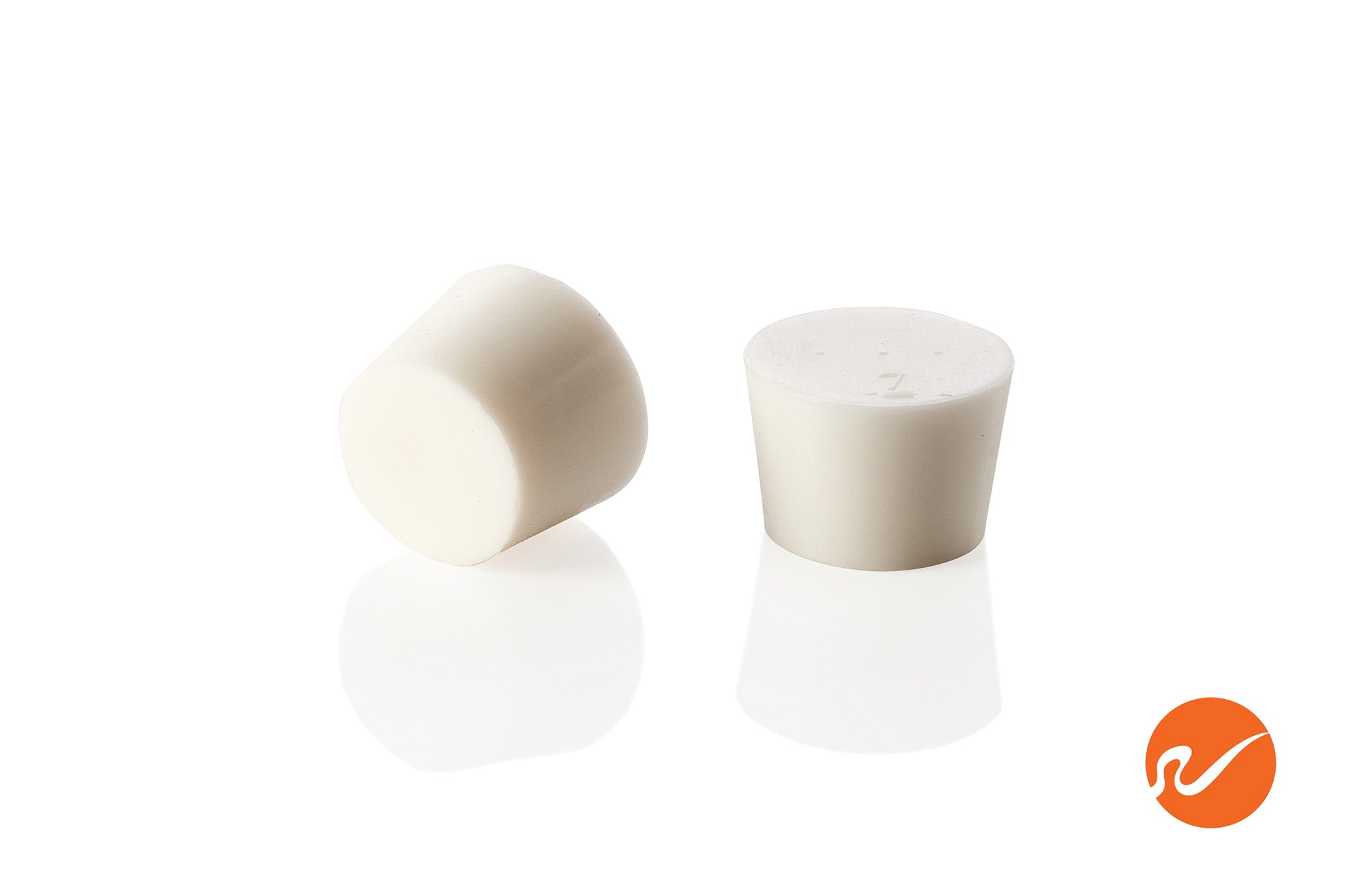 #7 White Silicone Rubber Stoppers