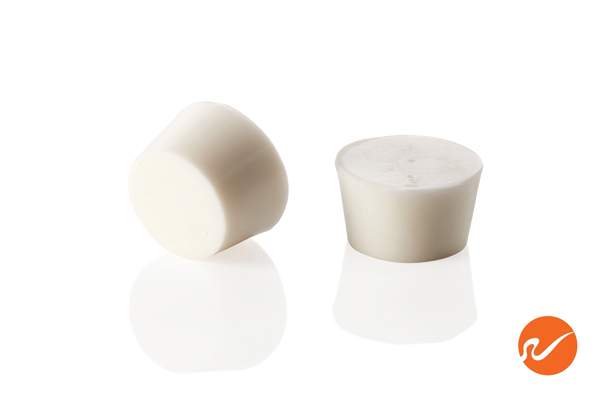 #9 White Silicone Rubber Stoppers