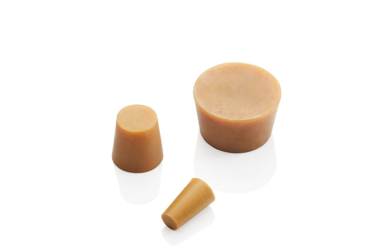 Natural Gum Rubber Stoppers  | WidgetCo