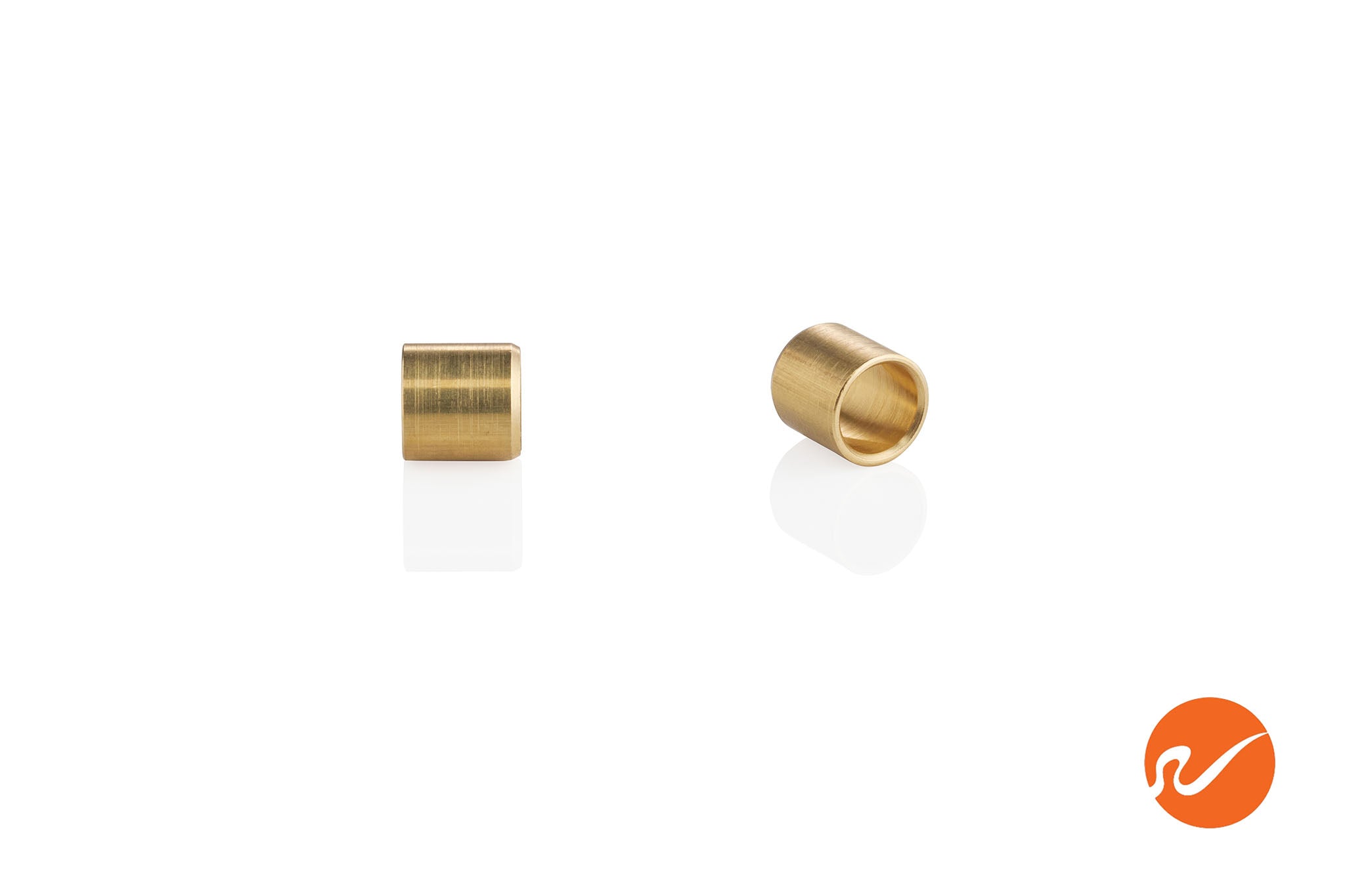 1/4" Solid Brass Shelf Pin Sleeves - WidgetCo
