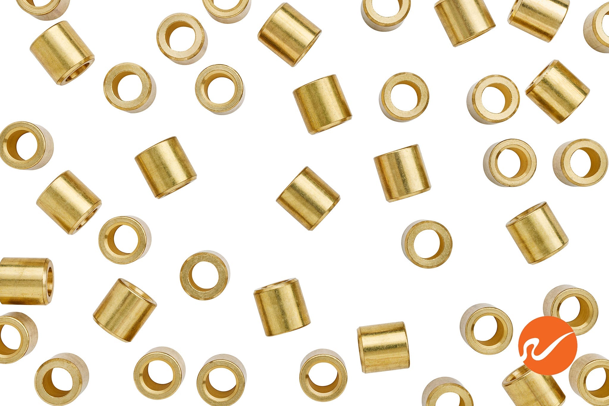 5mm Solid Brass Shelf Pin Sleeves - WidgetCo