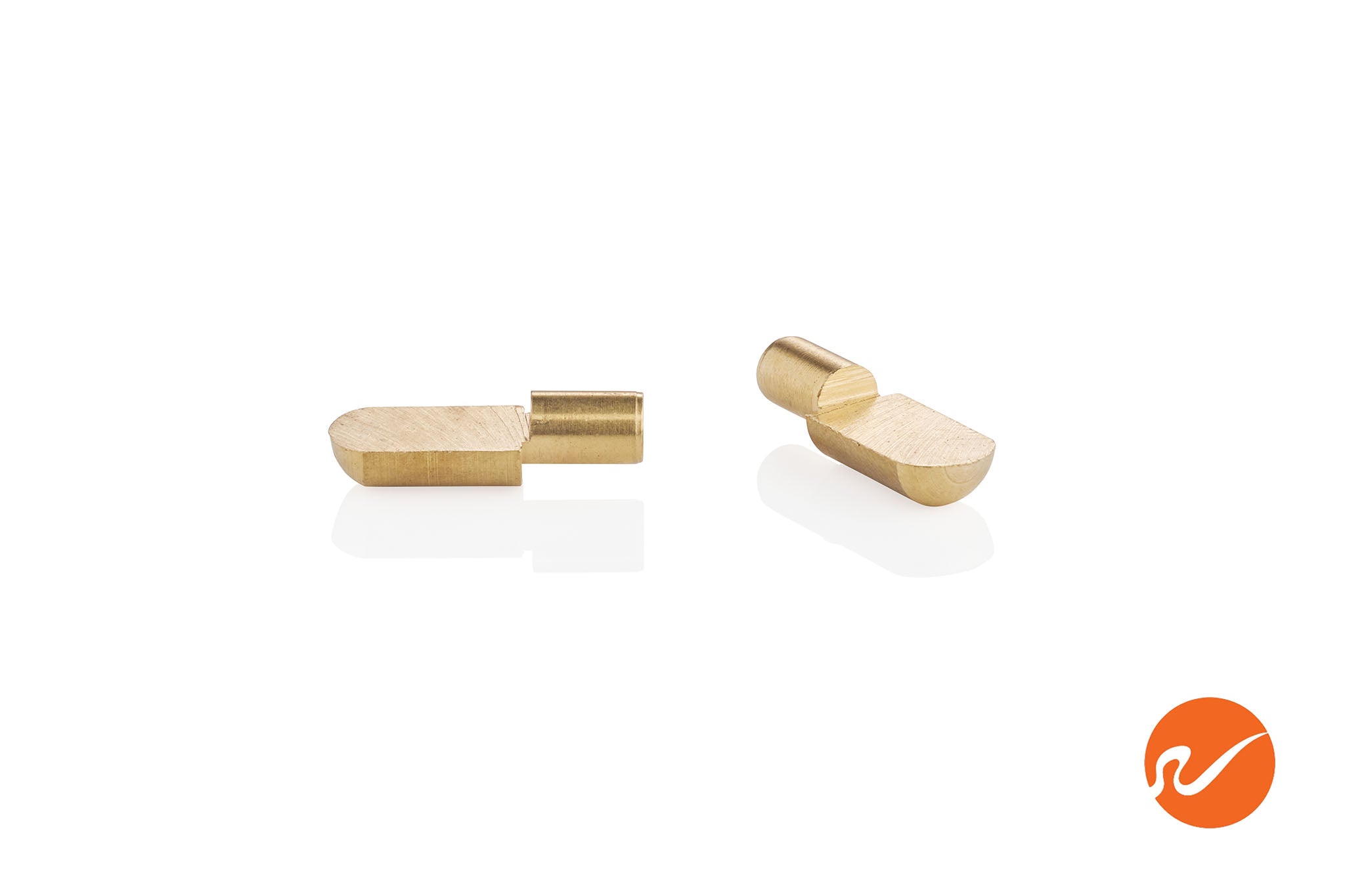 5mm Solid Brass Shelf Pins - WidgetCo