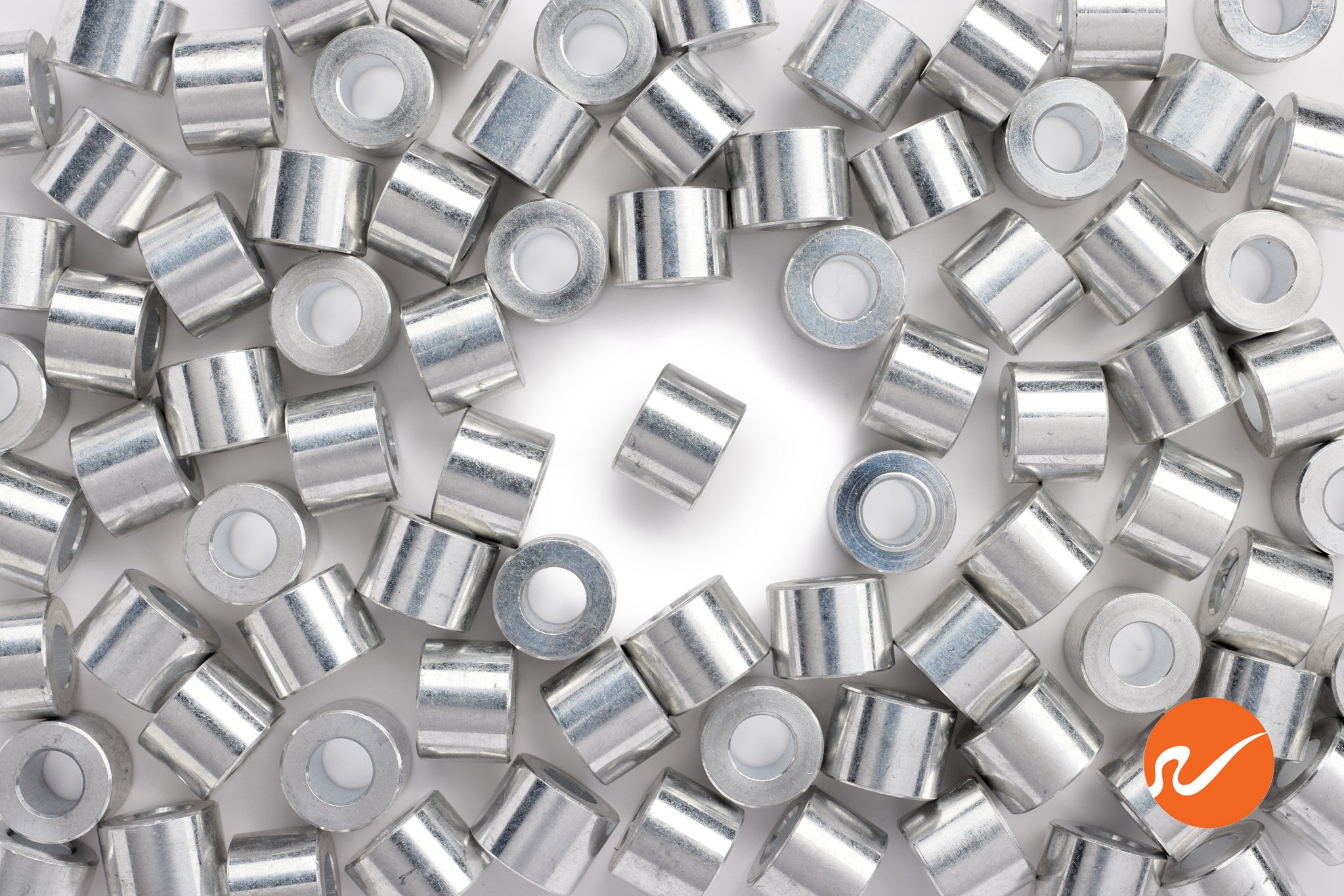 1/4" x 3/8" Aluminum Spacers - WidgetCo