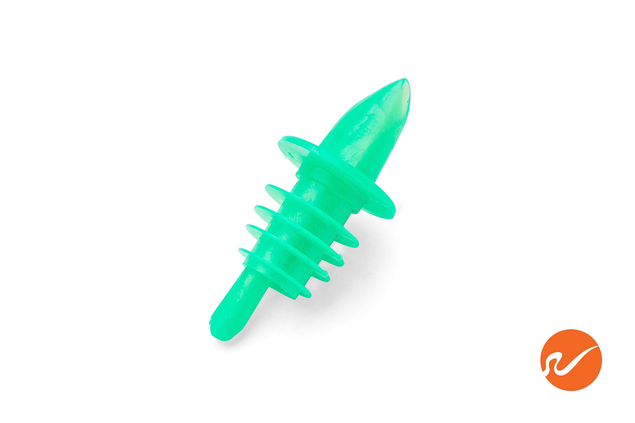 Green Plastic Pour Spouts - WidgetCo