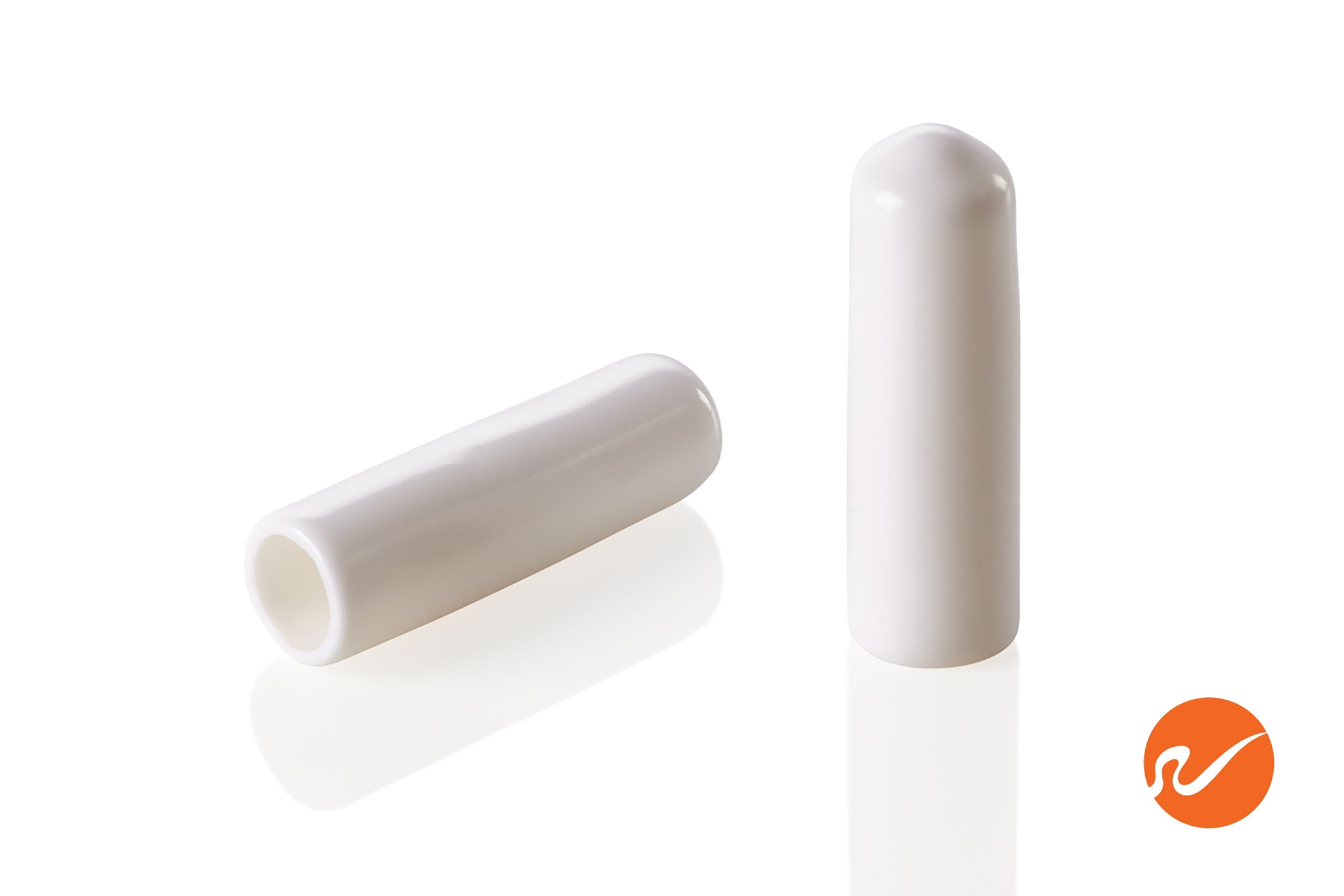 1/4" x 1" Screw Thread Protectors - White - WidgetCo