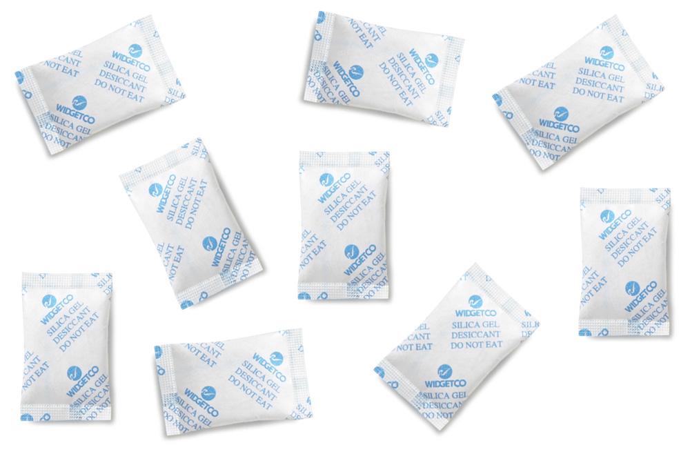 3g Silica Gel Desiccant, Tyvek packs (1000 packs) - WidgetCo