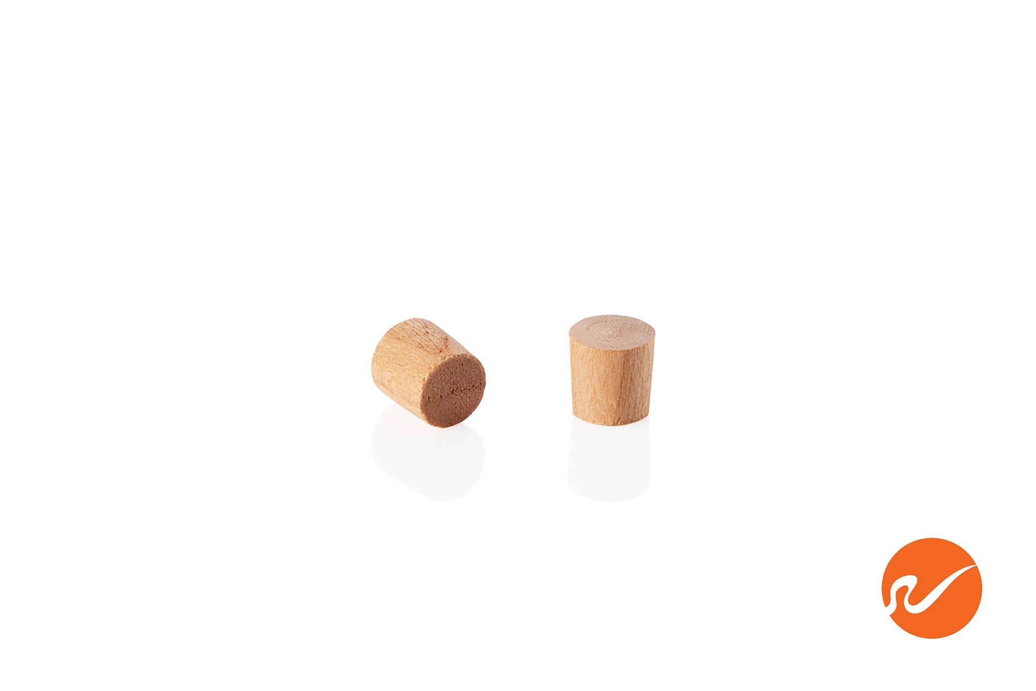 1/4" Cherry Wood Plugs - End Grain - WidgetCo