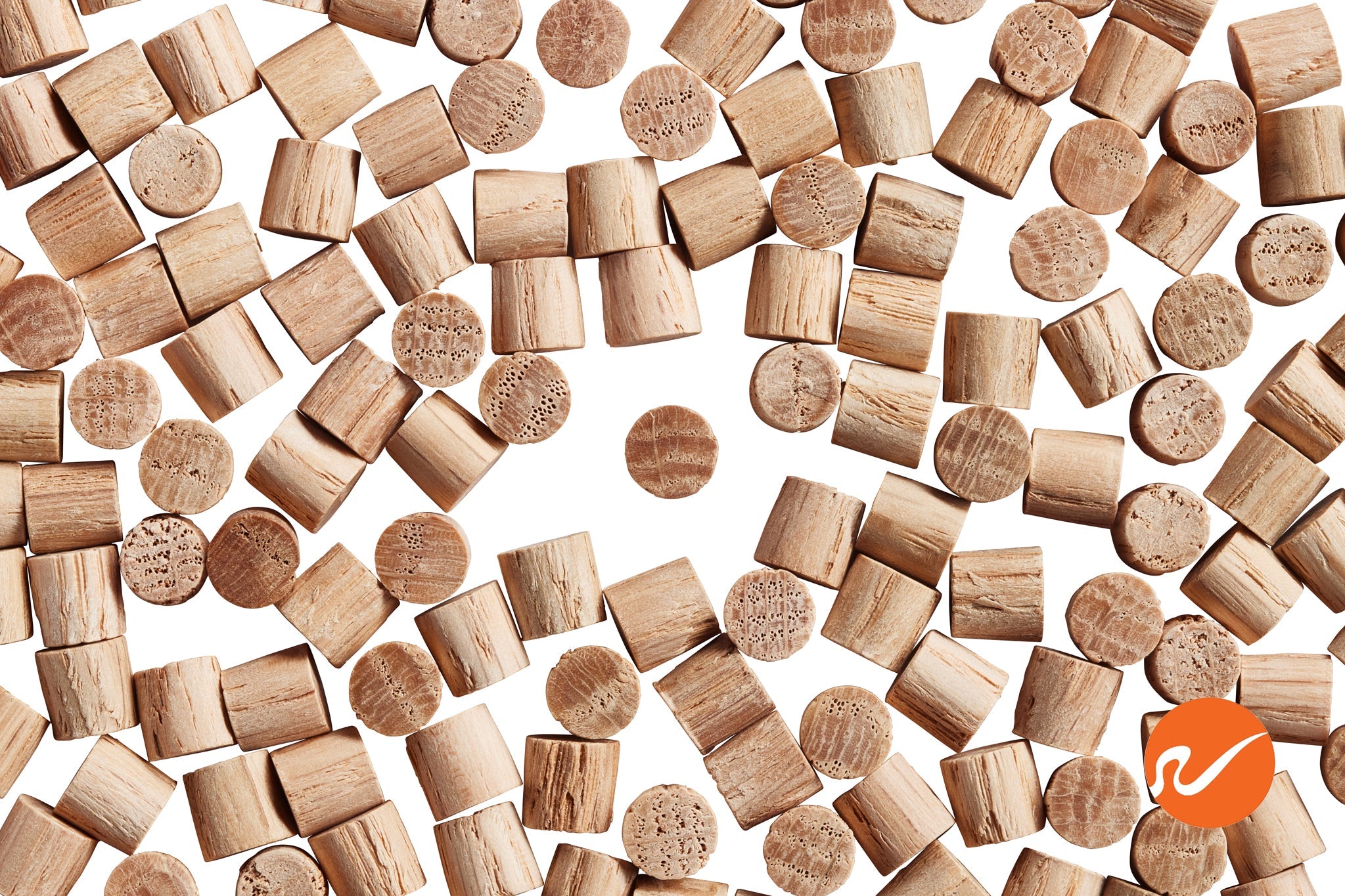 1/4" Oak Wood Plugs - End Grain - WidgetCo