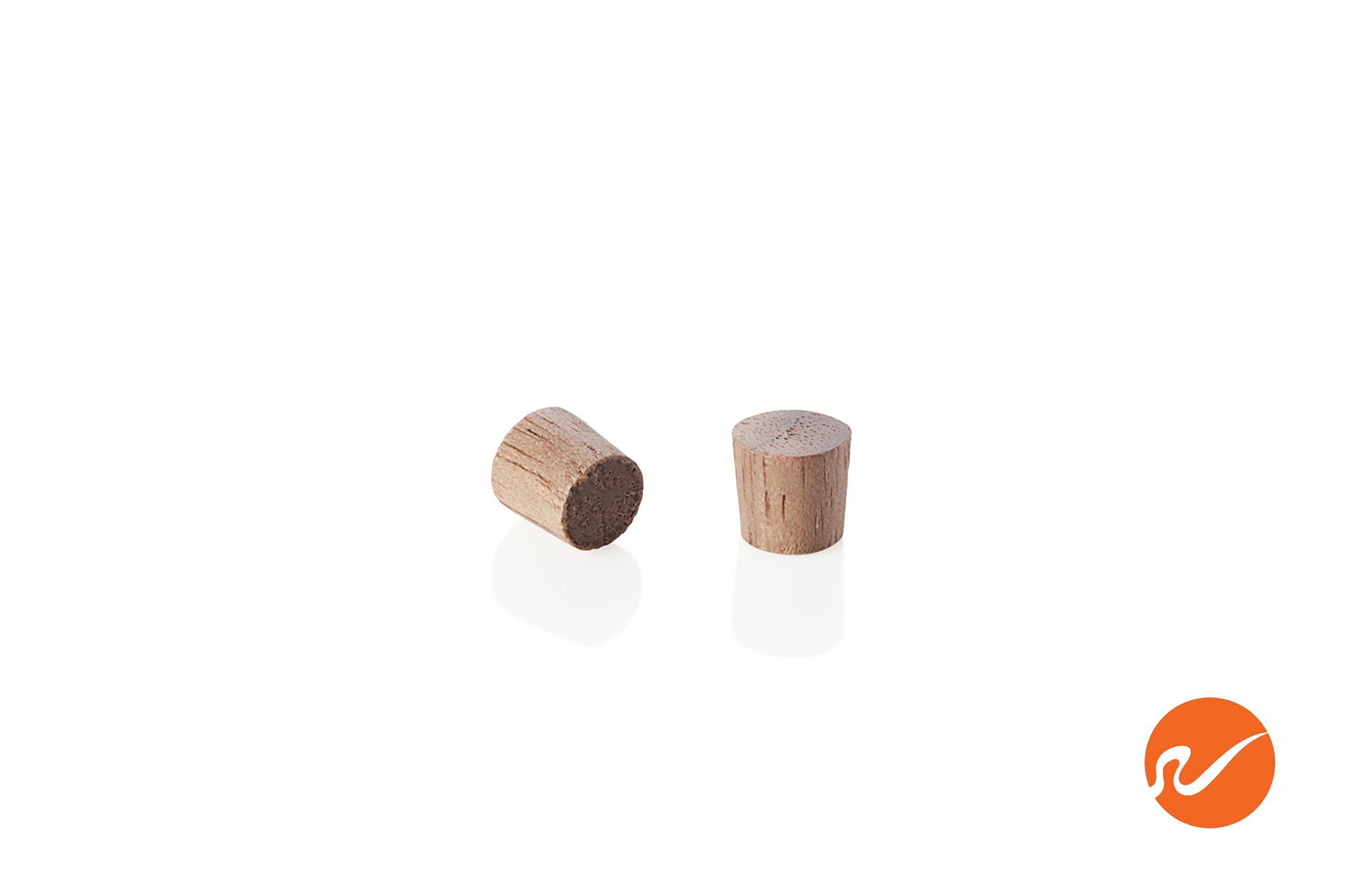 1/4" Walnut Wood Plugs - End Grain - WidgetCo