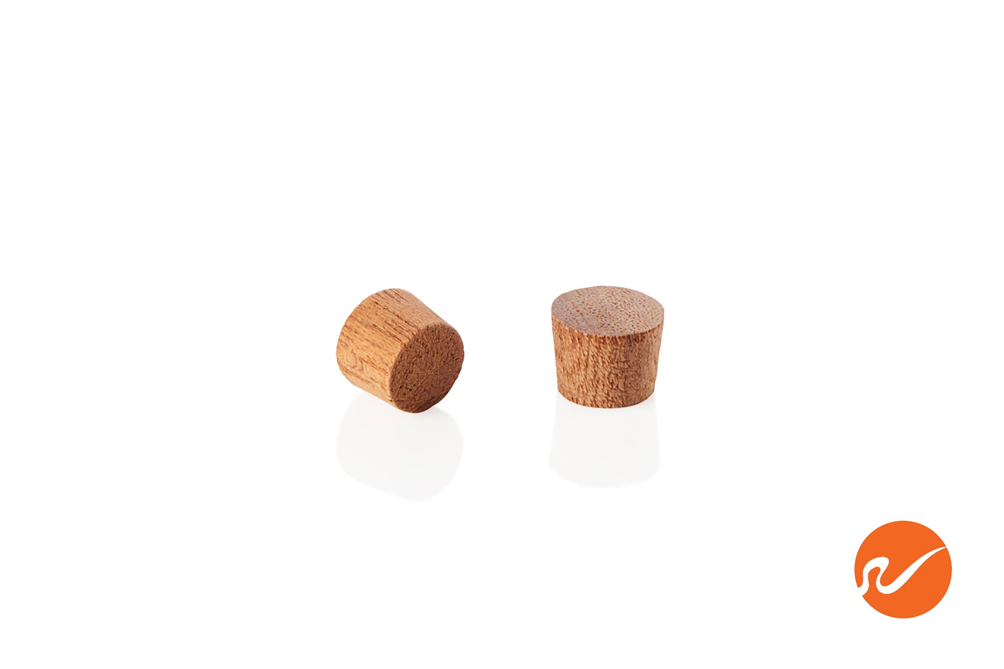 5/16" Mahogany Wood Plugs - End Grain - WidgetCo