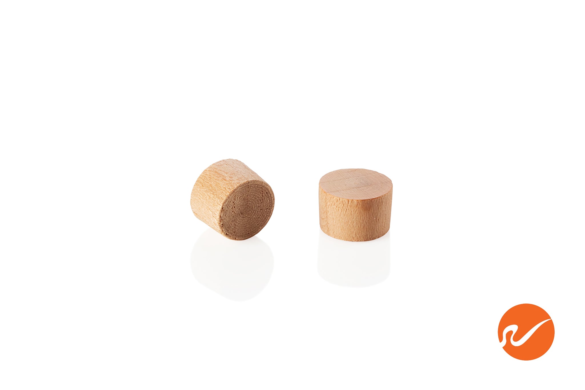 3/8" Cherry Wood Plugs - End Grain - WidgetCo