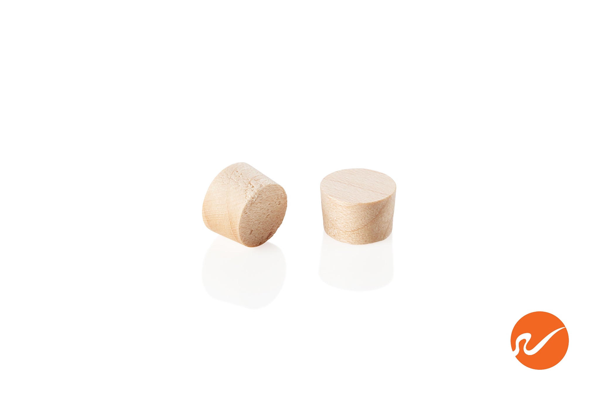 3/8" Maple Wood Plugs - Face Grain - WidgetCo