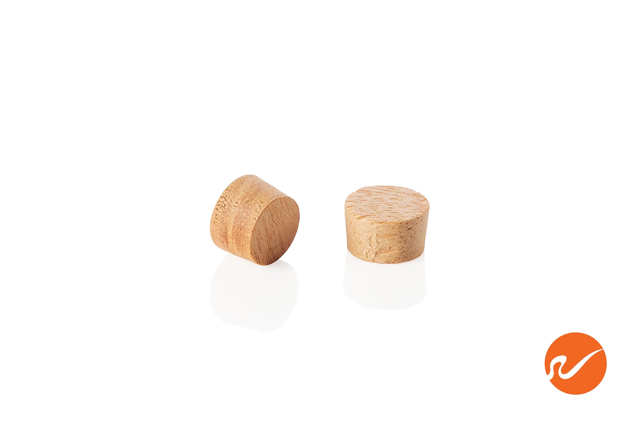 3/8" Mahogany Wood Plugs - Face Grain - WidgetCo