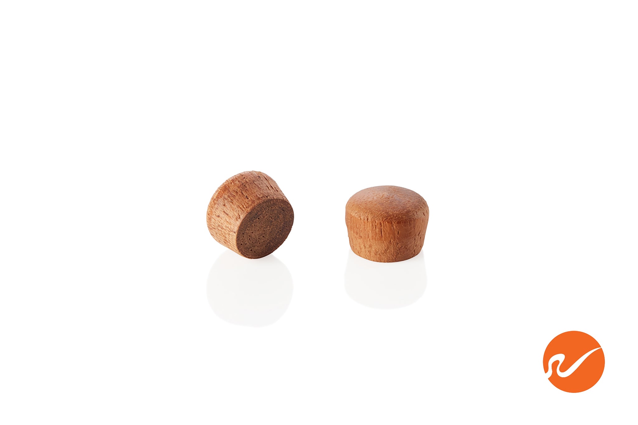 3/8" Mahogany Oval Wood Plugs - WidgetCo