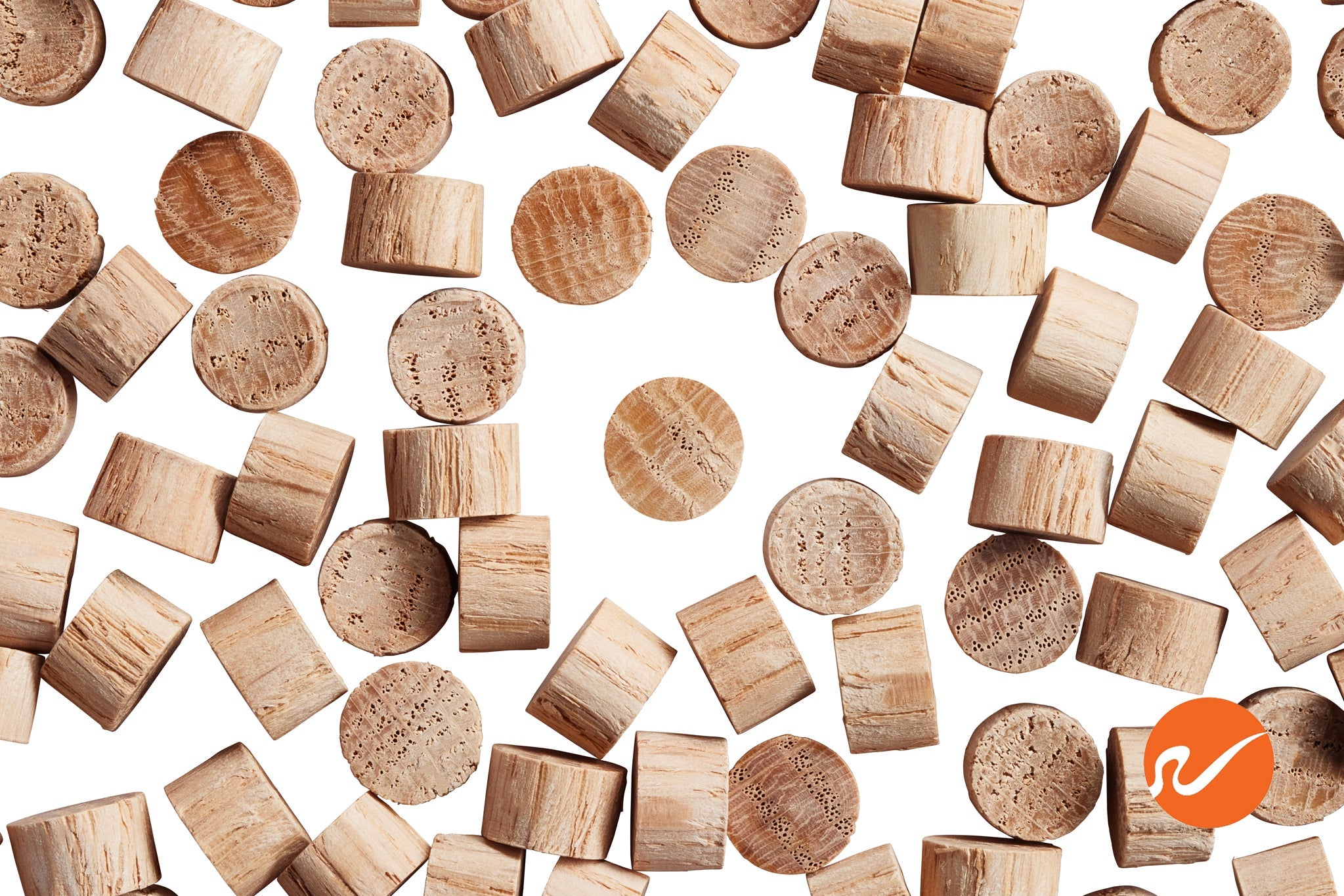 3/8" Oak Wood Plugs - End Grain - WidgetCo