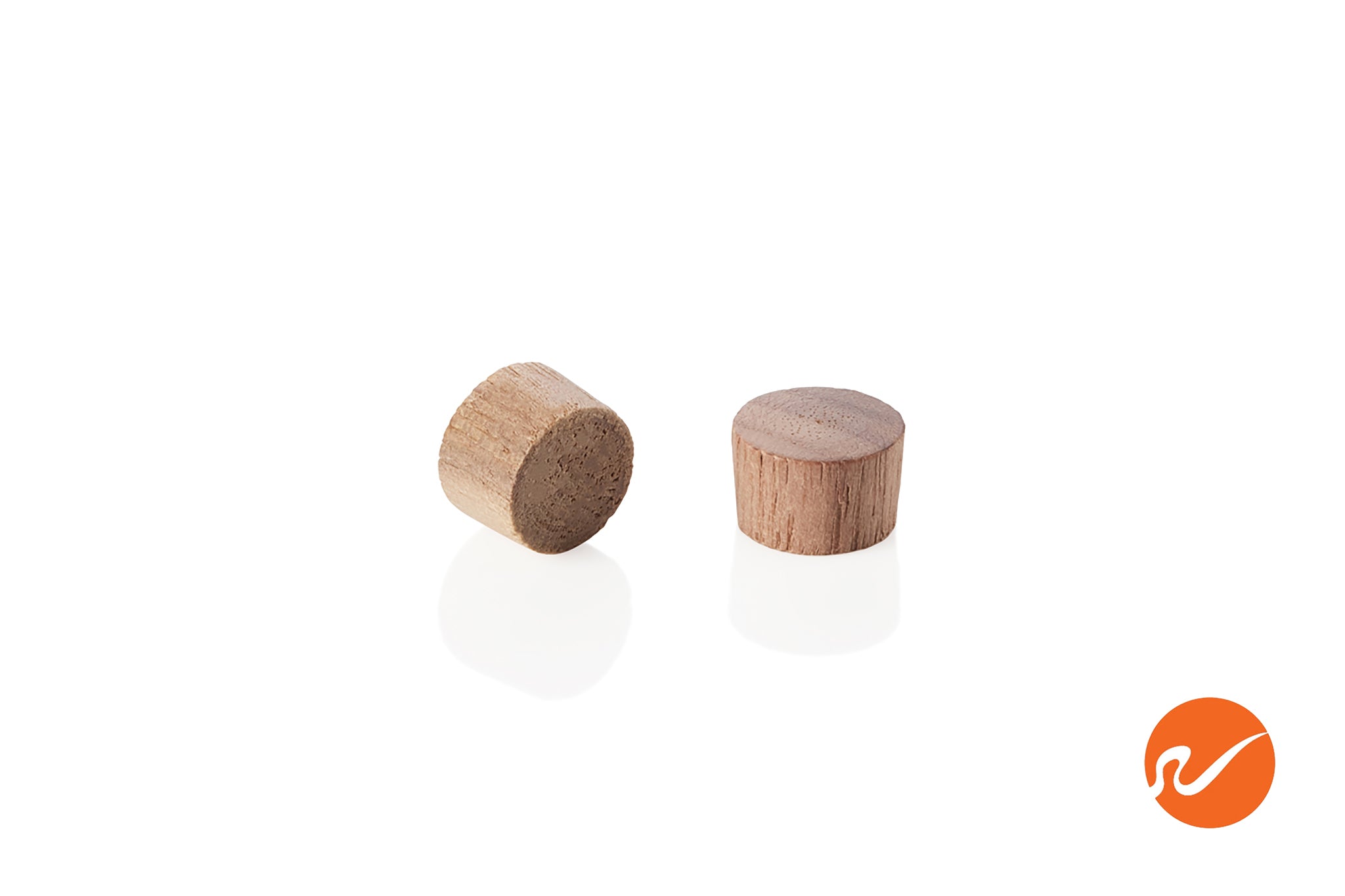 3/8" Walnut Wood Plugs - End Grain - WidgetCo