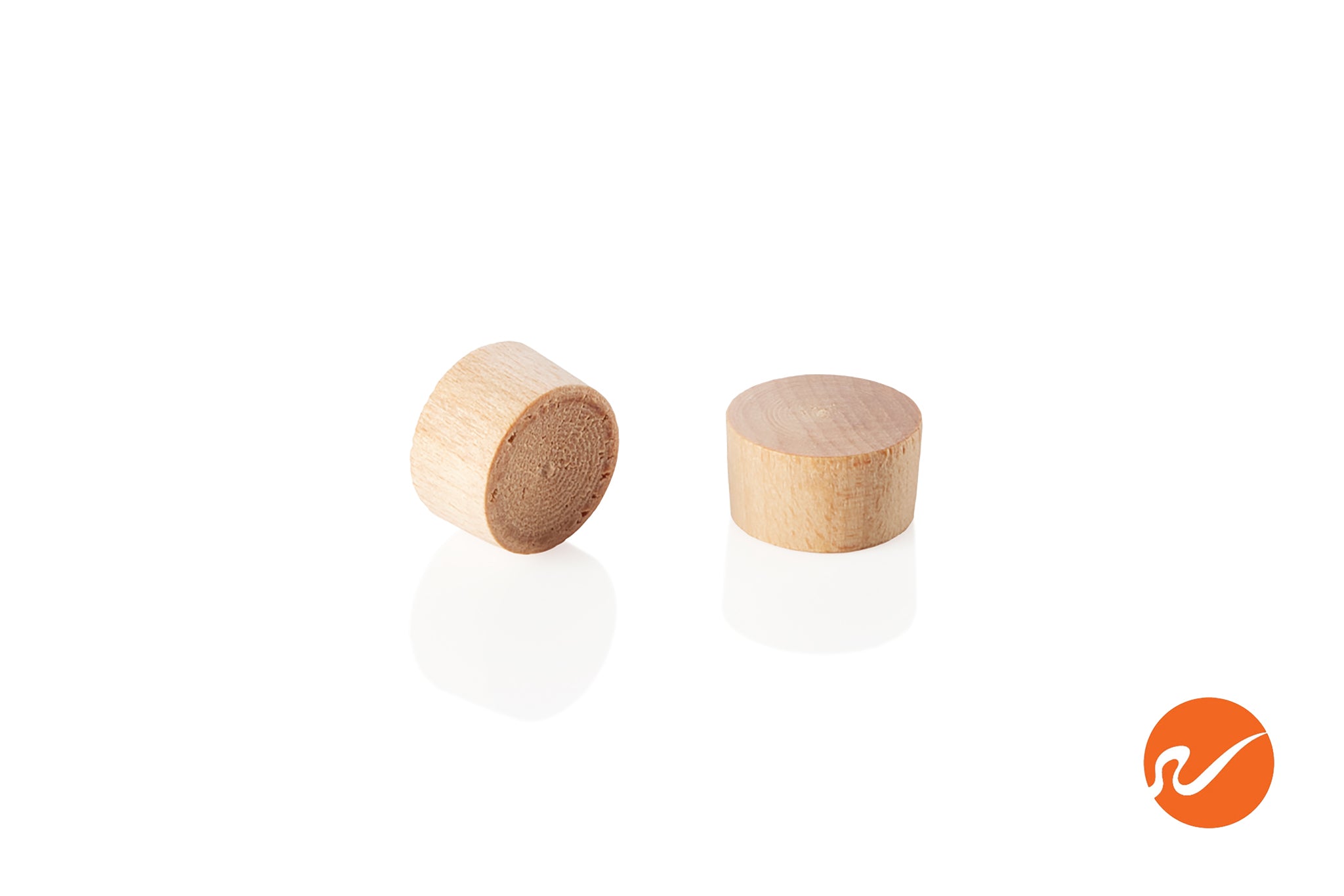 7/16" Maple Wood Plugs - End Grain - WidgetCo