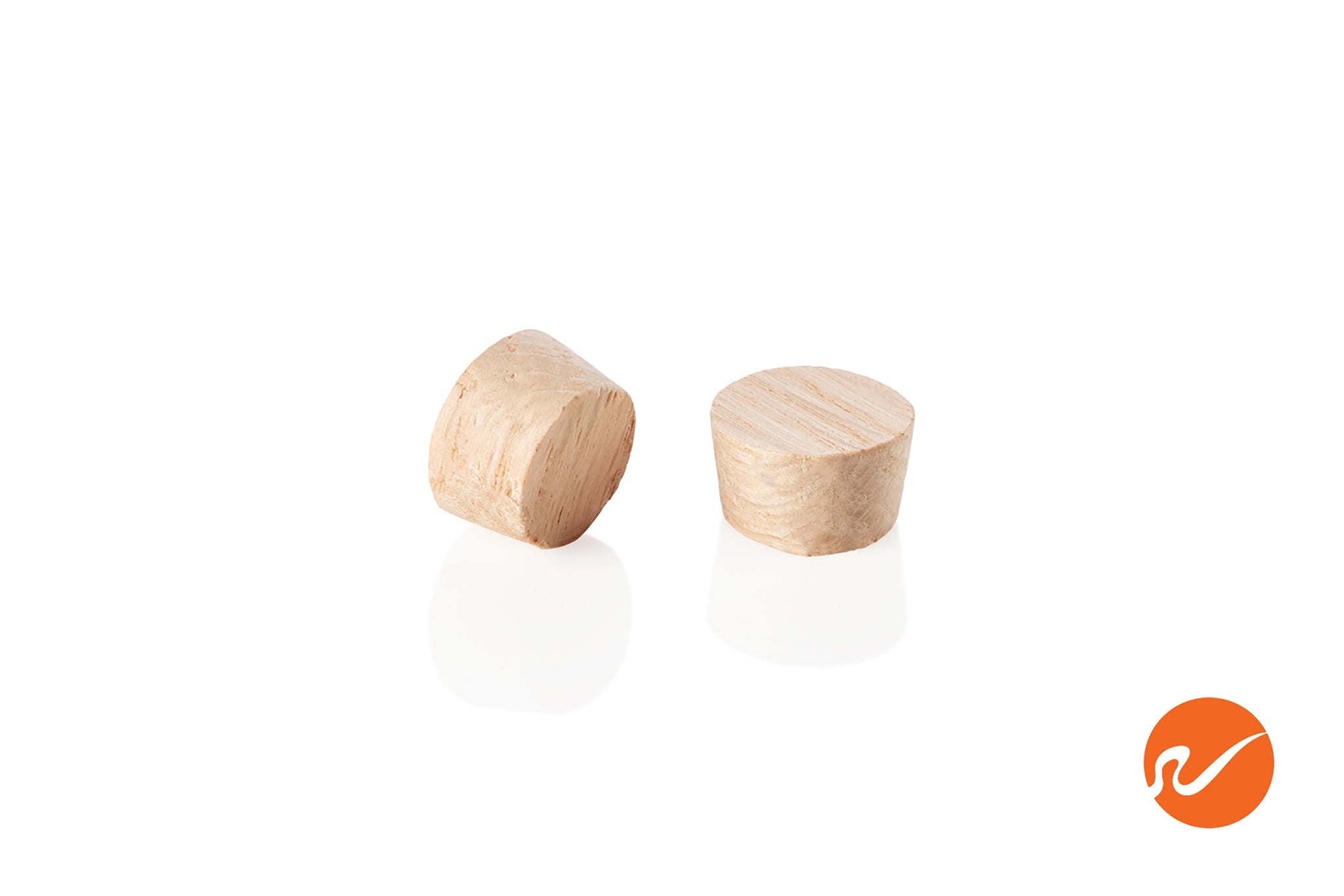 7/16" Oak Wood Plugs - Face Grain - WidgetCo