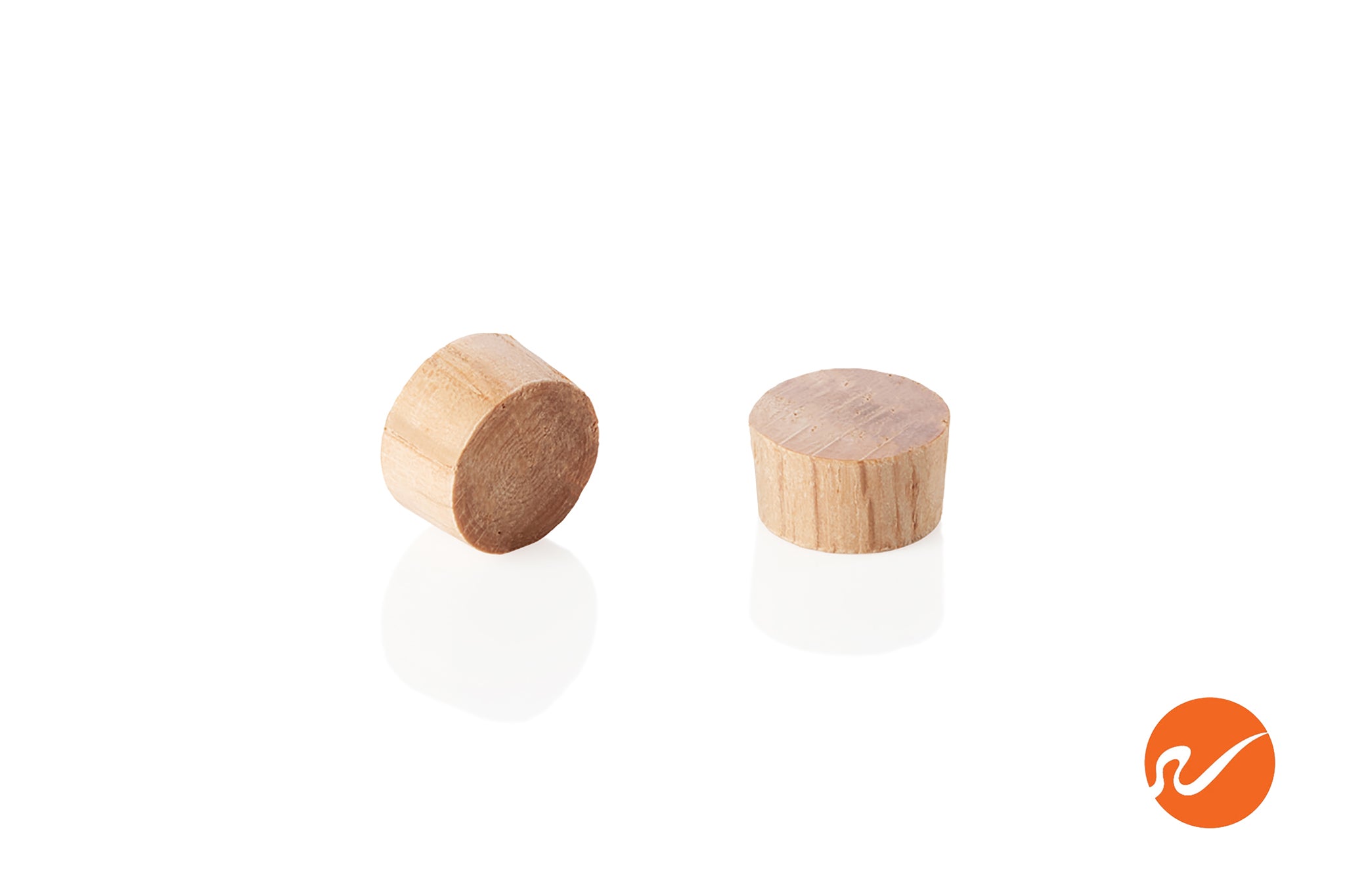 7/16" Oak Wood Plugs - End Grain - WidgetCo