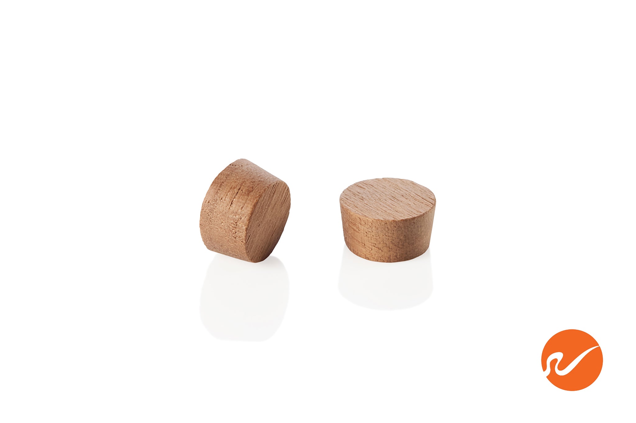 7/16" Walnut Wood Plugs - Face Grain - WidgetCo