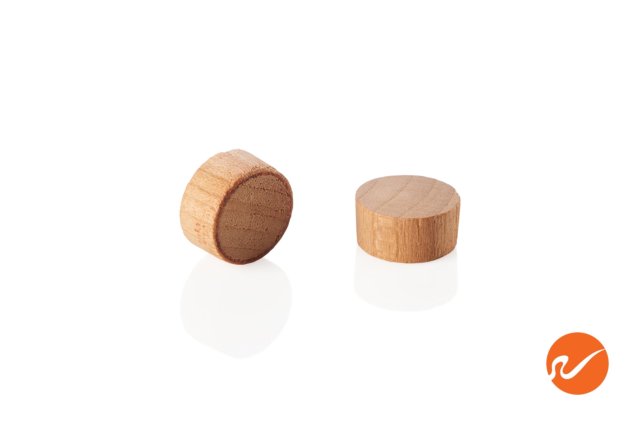 1/2" Cherry Wood Plugs - End Grain - WidgetCo