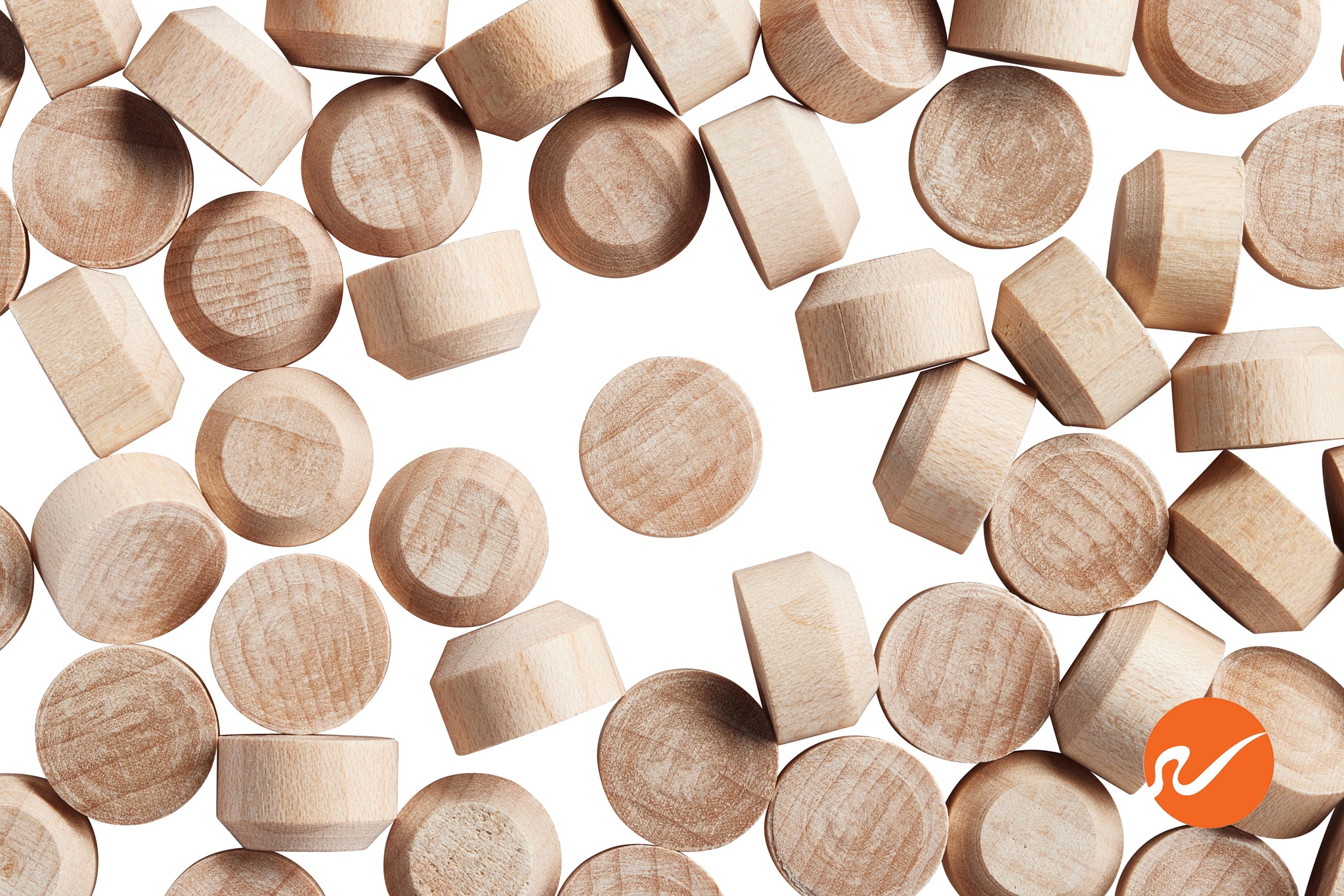 1/2" Maple Floor Plugs - WidgetCo