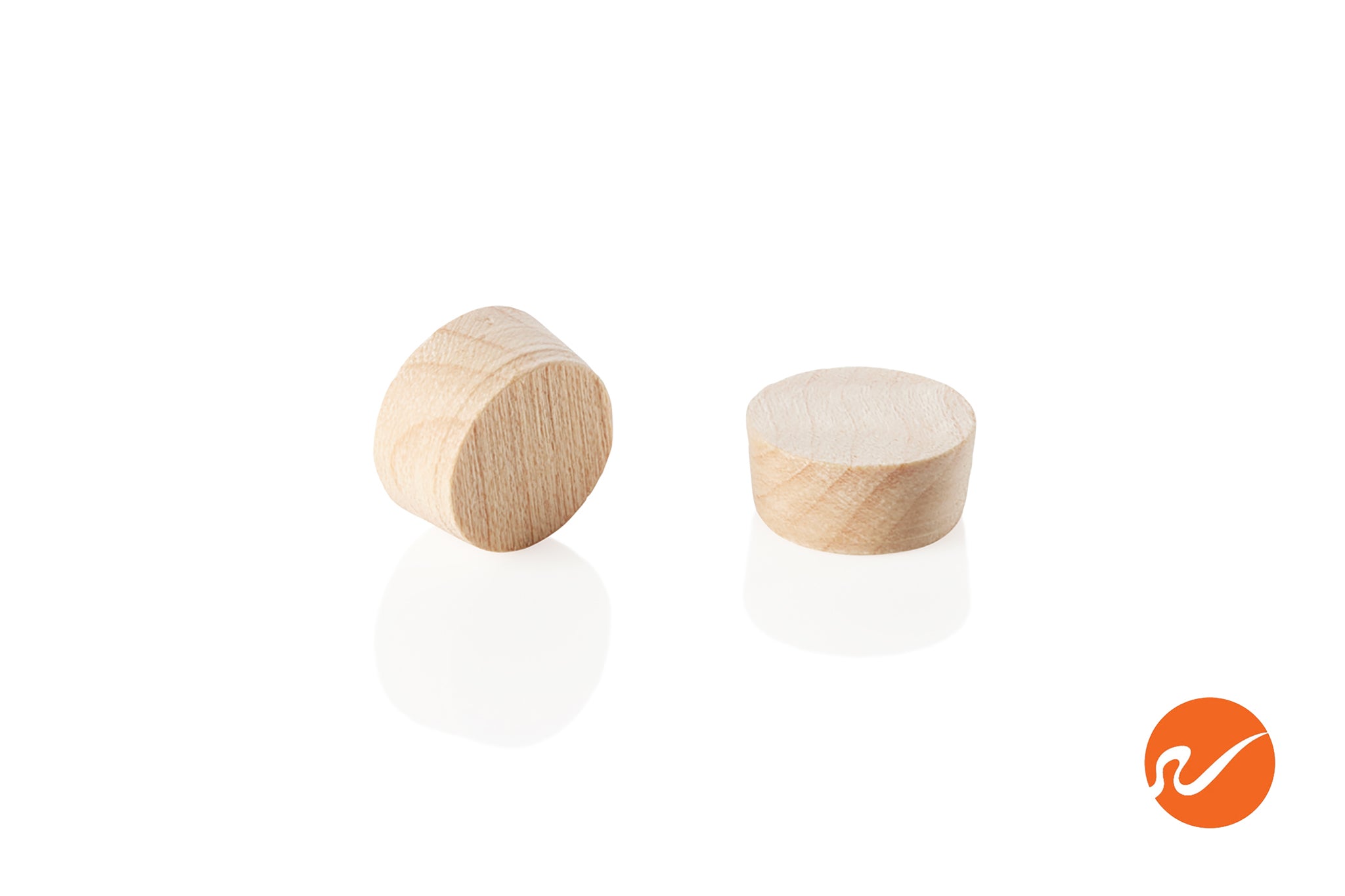 1/2" Maple Wood Plugs - Face Grain - WidgetCo