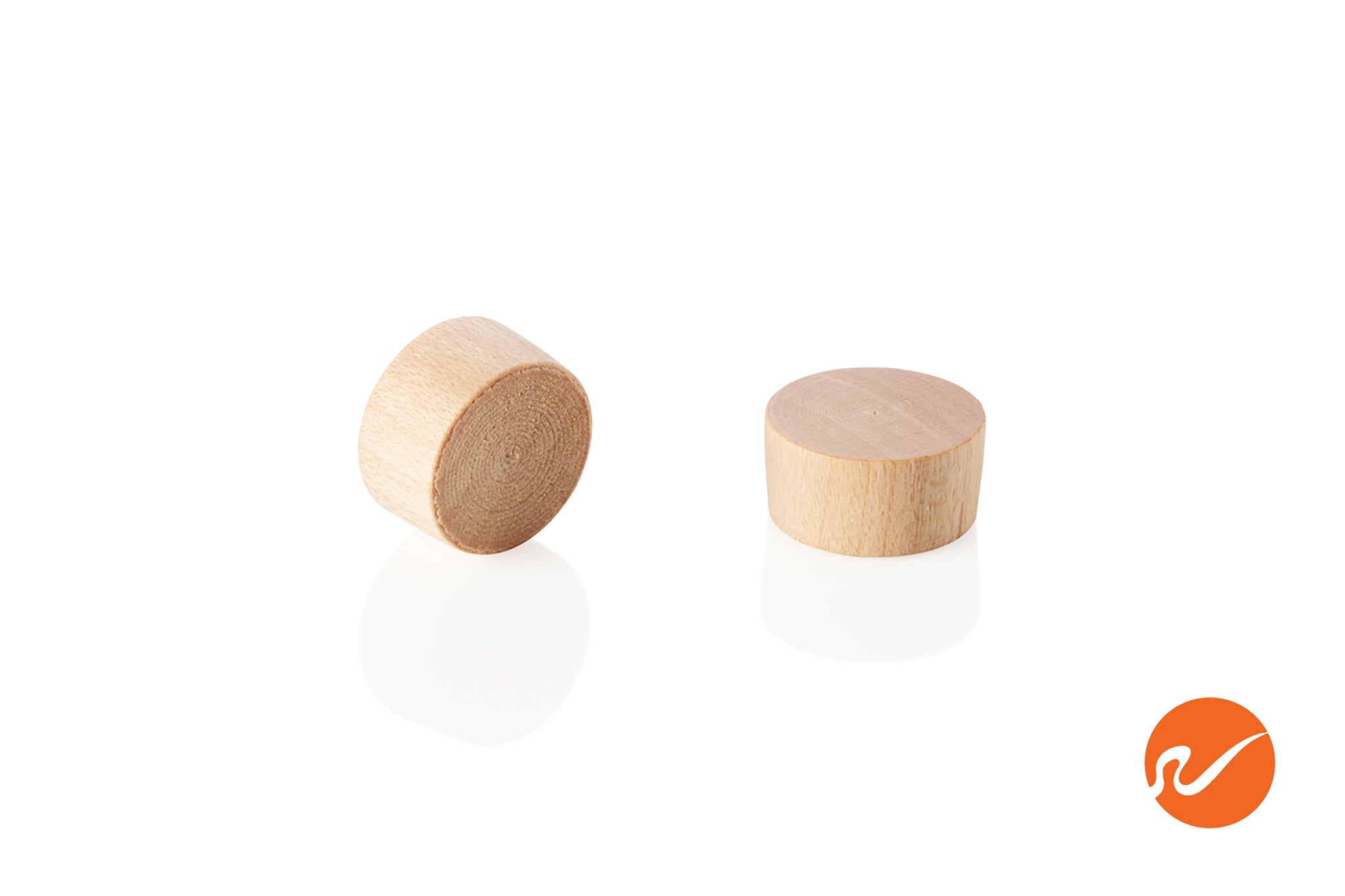 1/2" Maple Wood Plugs - End Grain - WidgetCo