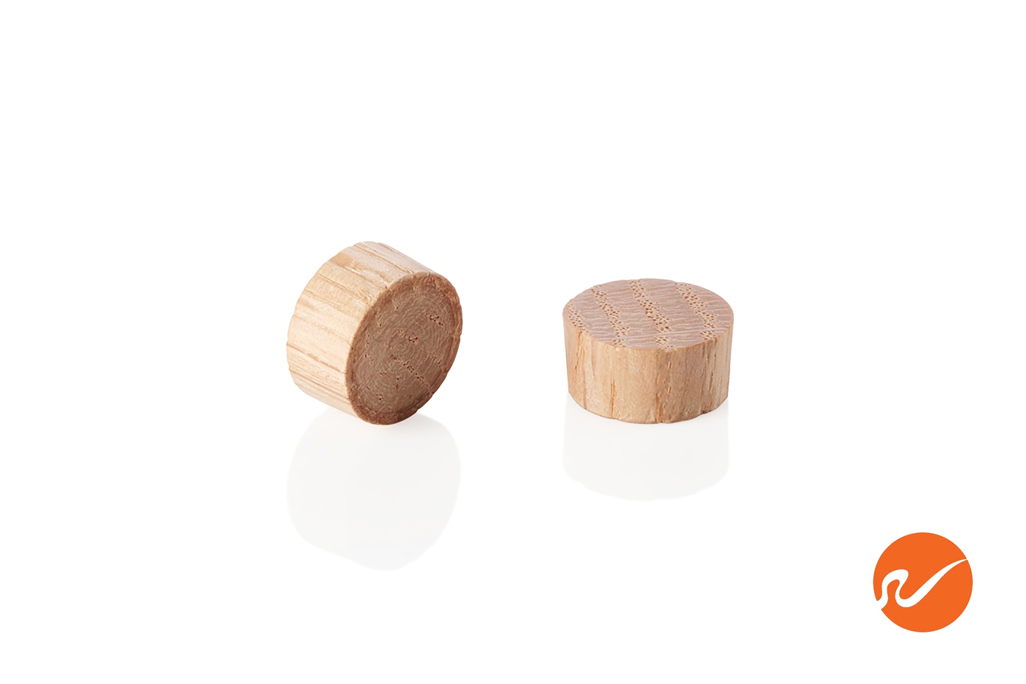 1/2" Oak Wood Plugs - End Grain - WidgetCo