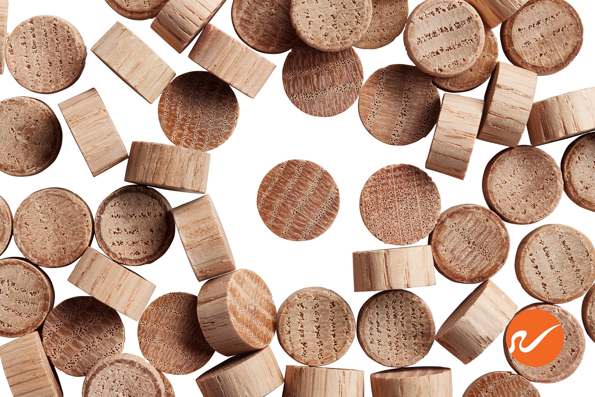 1/2" Oak Wood Plugs - End Grain - WidgetCo