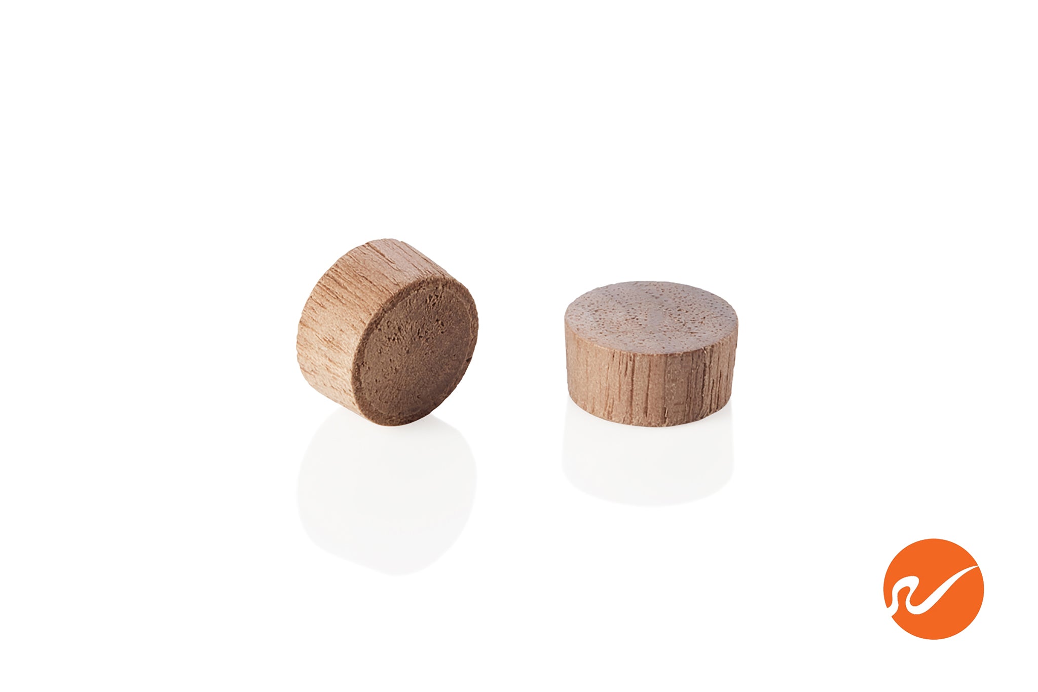 1/2" Walnut Wood Plugs - End Grain - WidgetCo