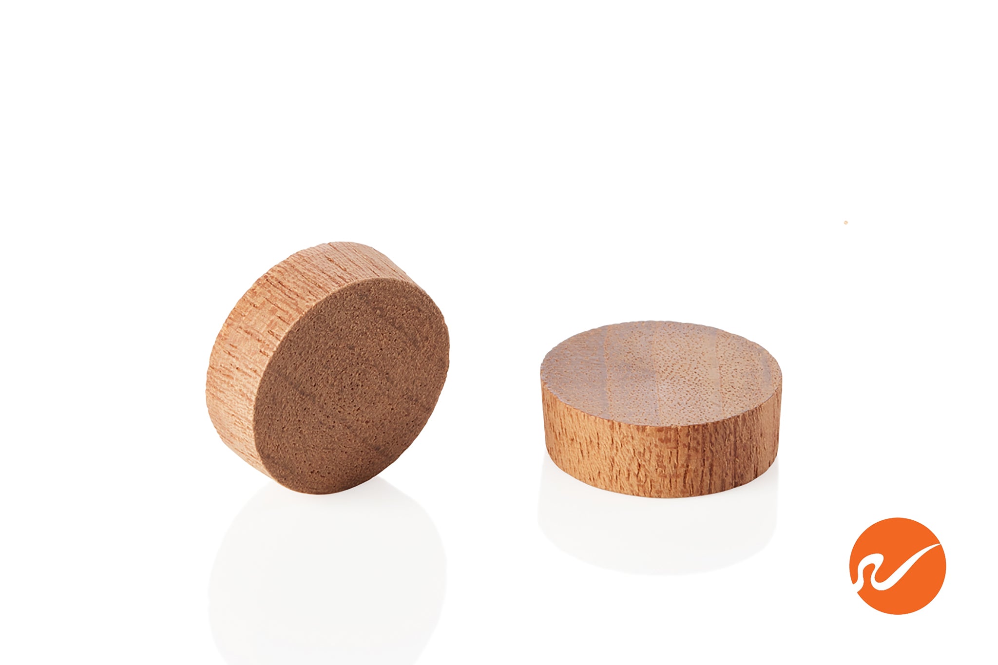 5/8" Mahogany Wood Plugs - End Grain - WidgetCo