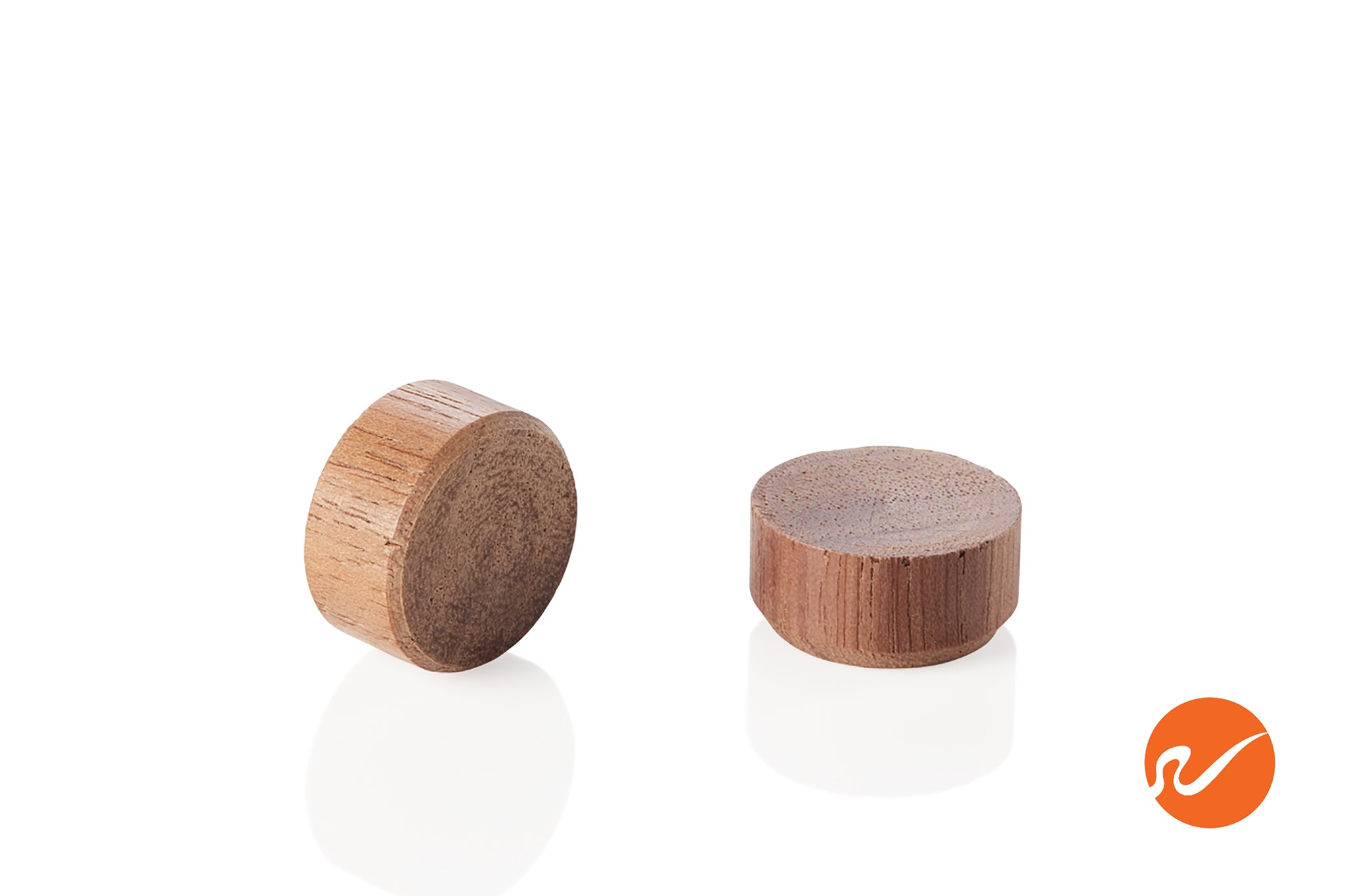 5/8" Walnut Floor Plugs - WidgetCo