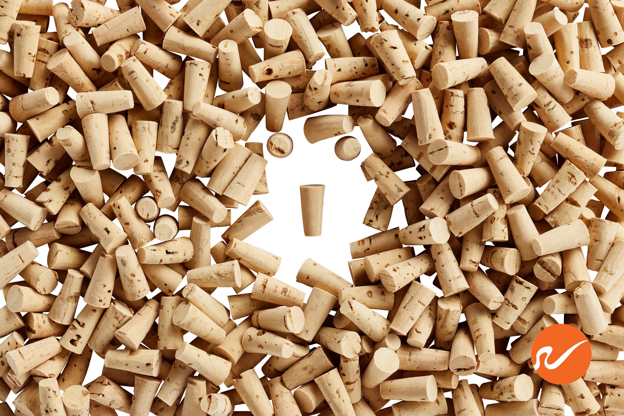 Size 000 Cork Stoppers, XXXX Grade - WidgetCo