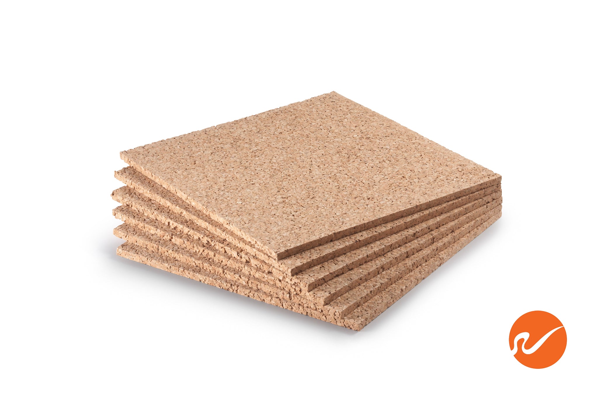 1/4" x 9" Cork Squares (6 pack) - WidgetCo