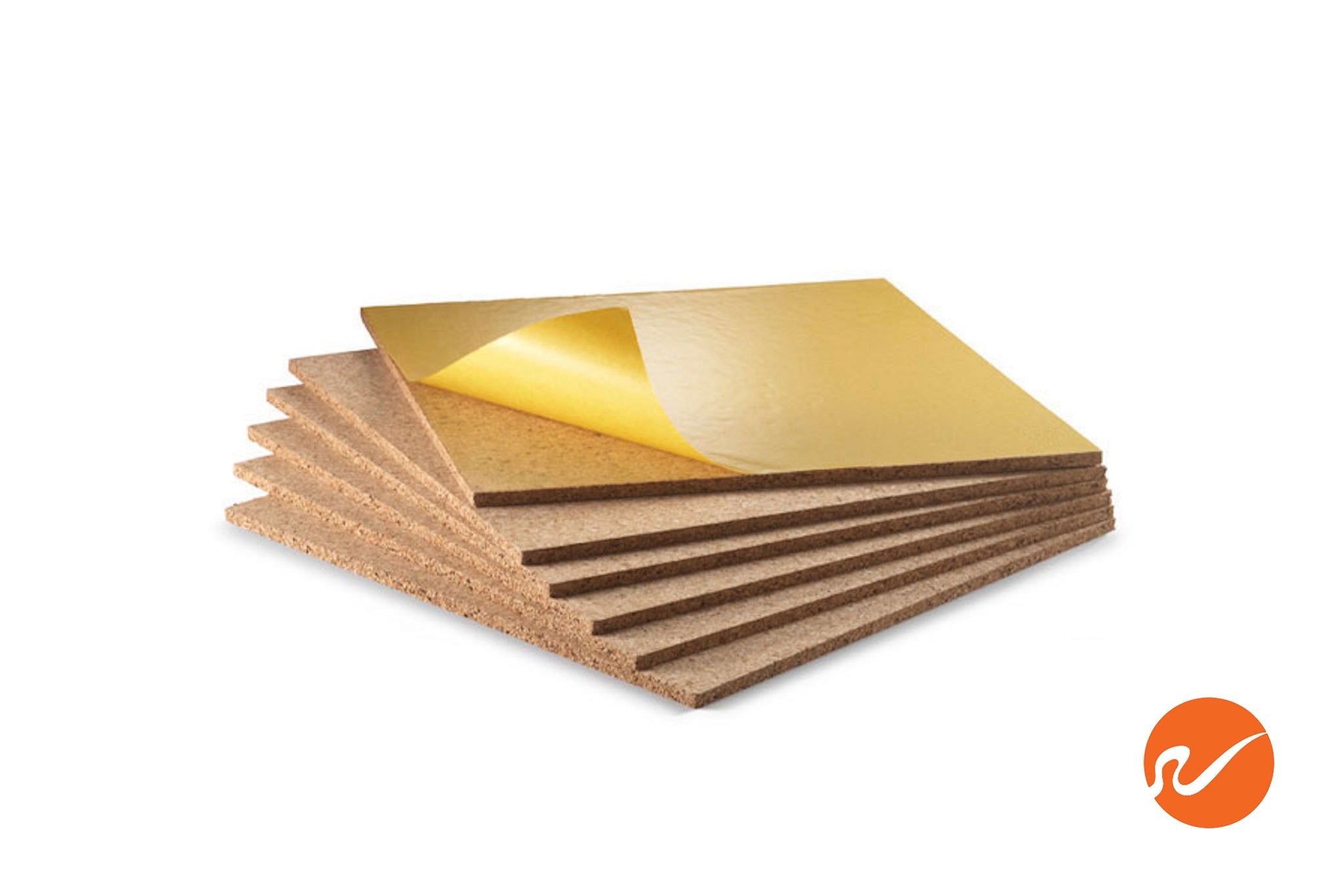 1/4 inch Self Adhesive Corkboard Squares (6/pack) - WidgetCo