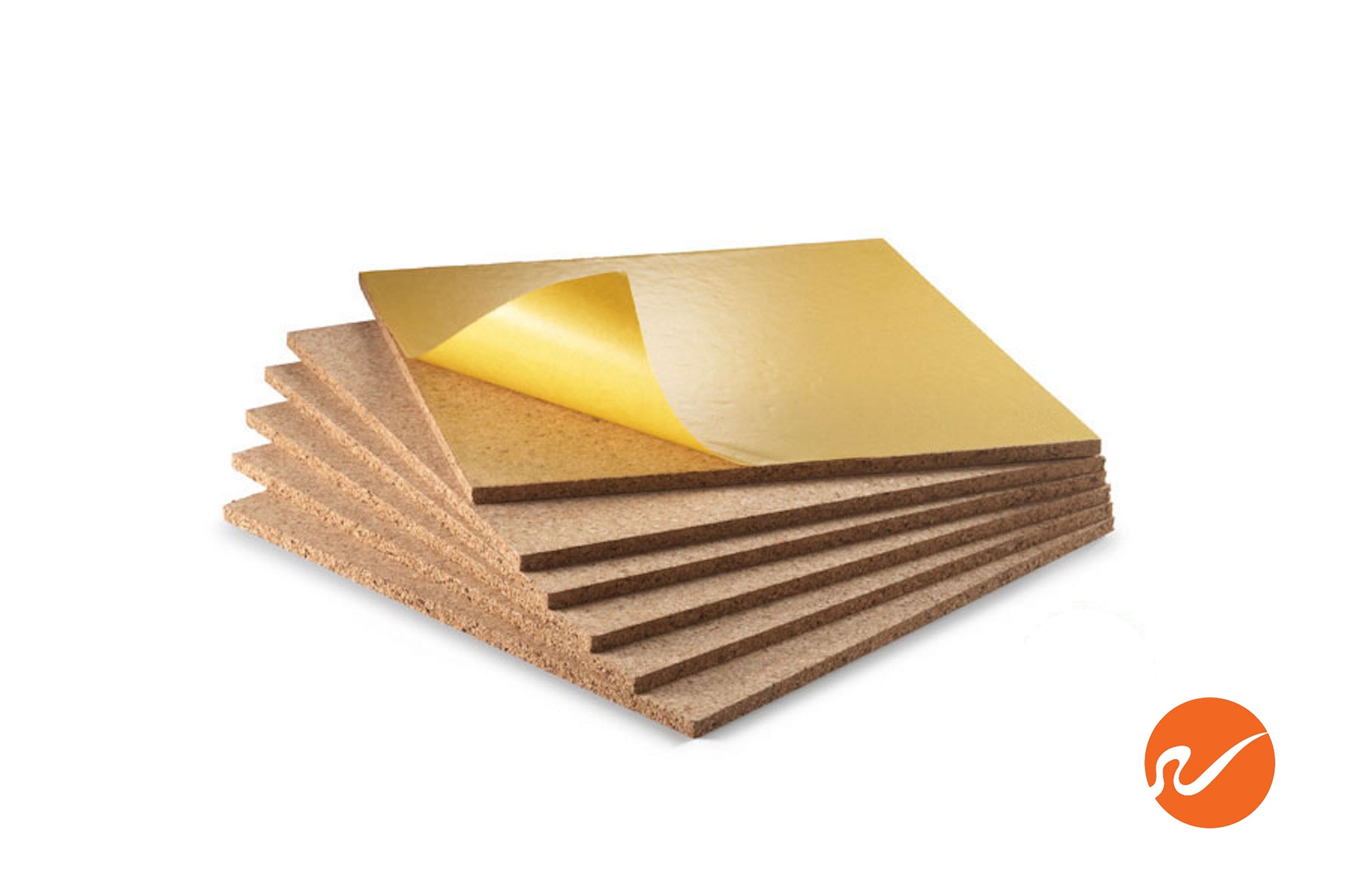5/16 inch Self Adhesive Cork Board Squares (6/pack) - WidgetCo