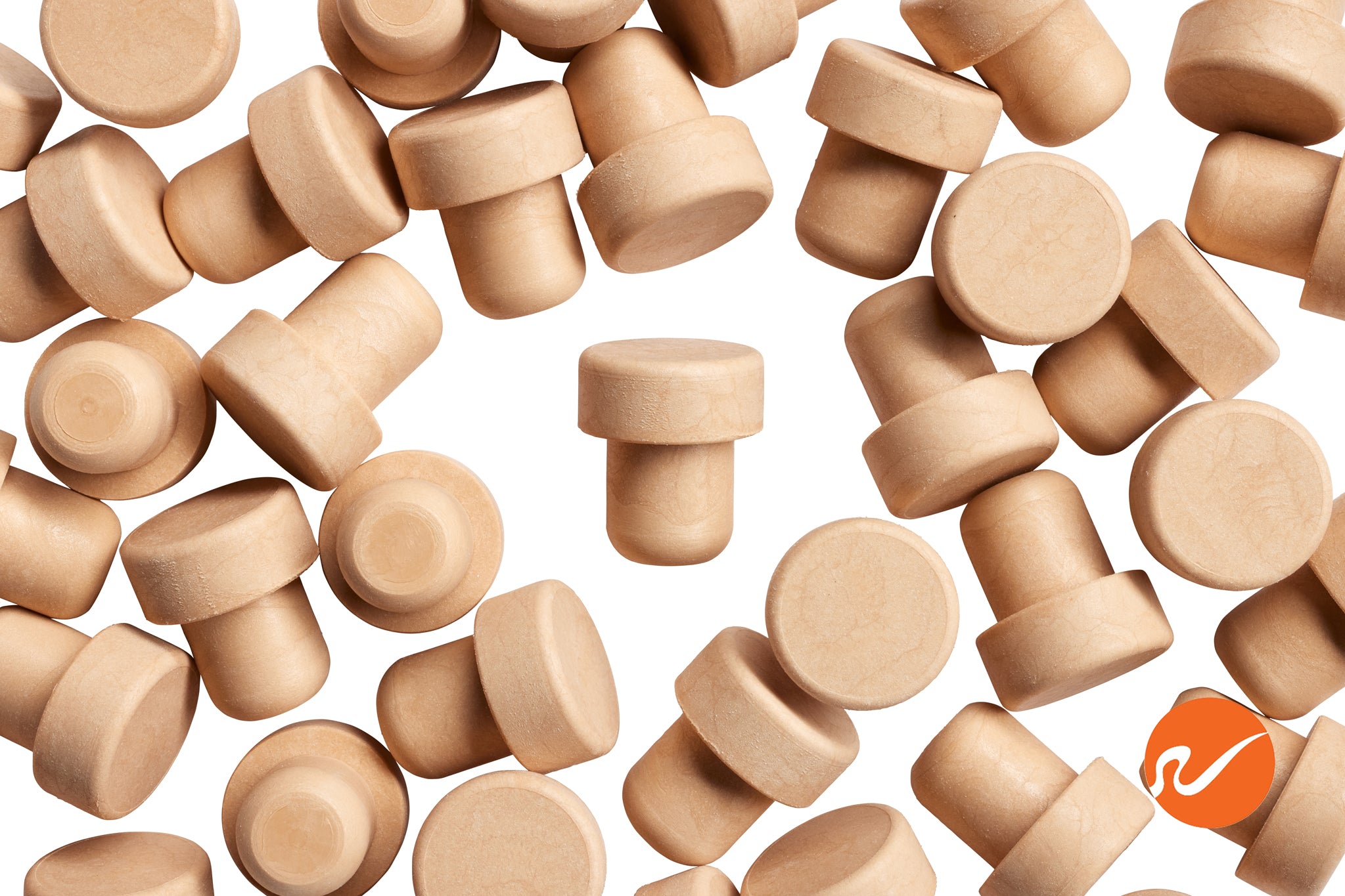 19mm One-Piece Synthetic T-Corks - WidgetCo