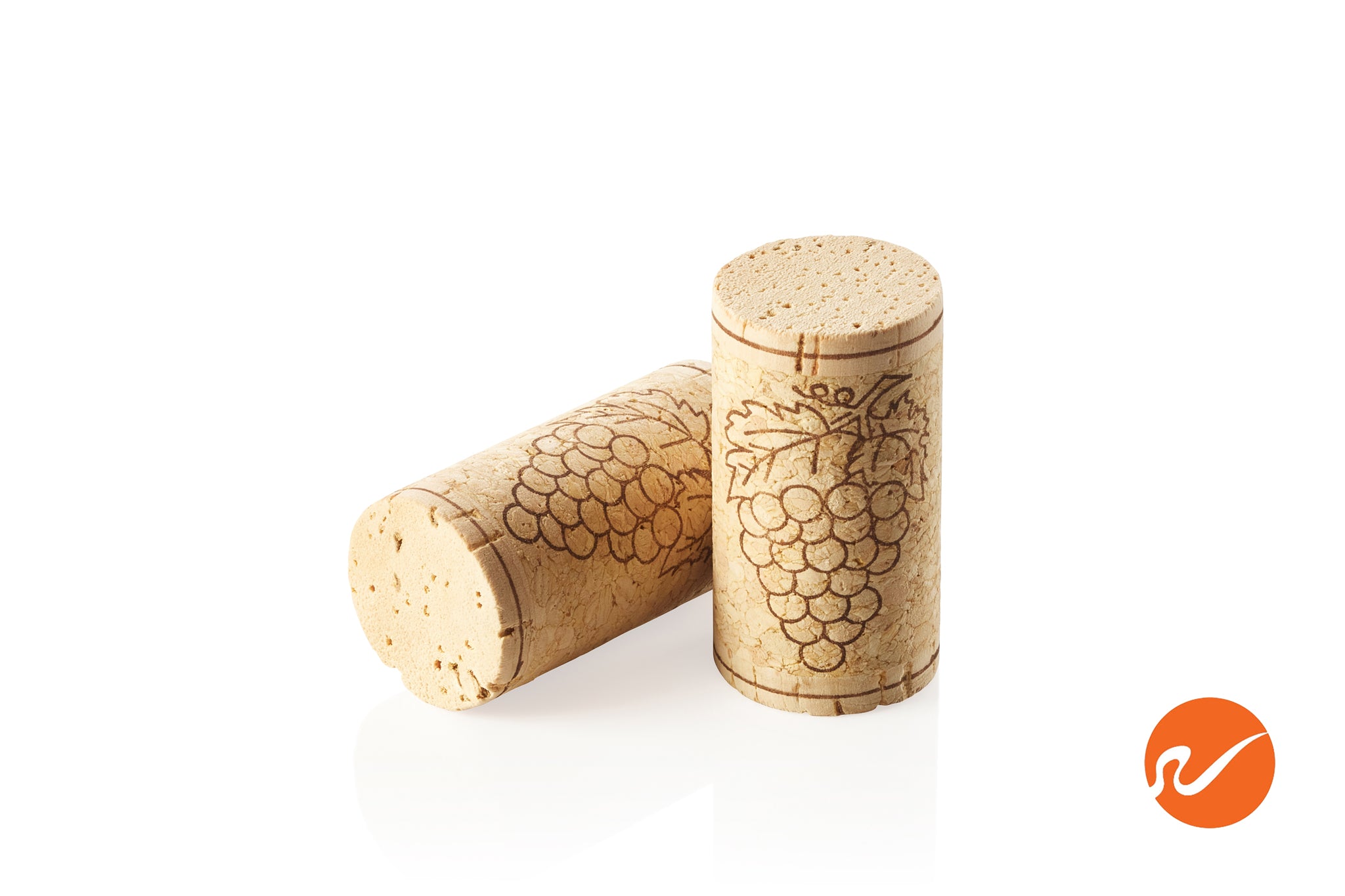 1+1 Wine Corks, A Grade - WidgetCo