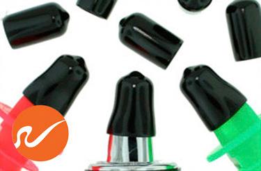 Plastic Pour Spout Dust Caps - View 3 - WidgetCo