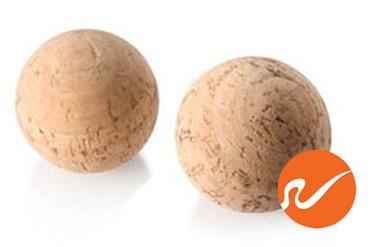 2" Cork Balls, Natural - WidgetCo