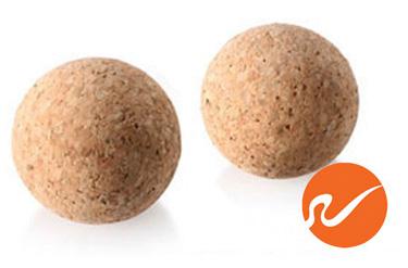 2 Cork Balls - Agglomerated Corks
