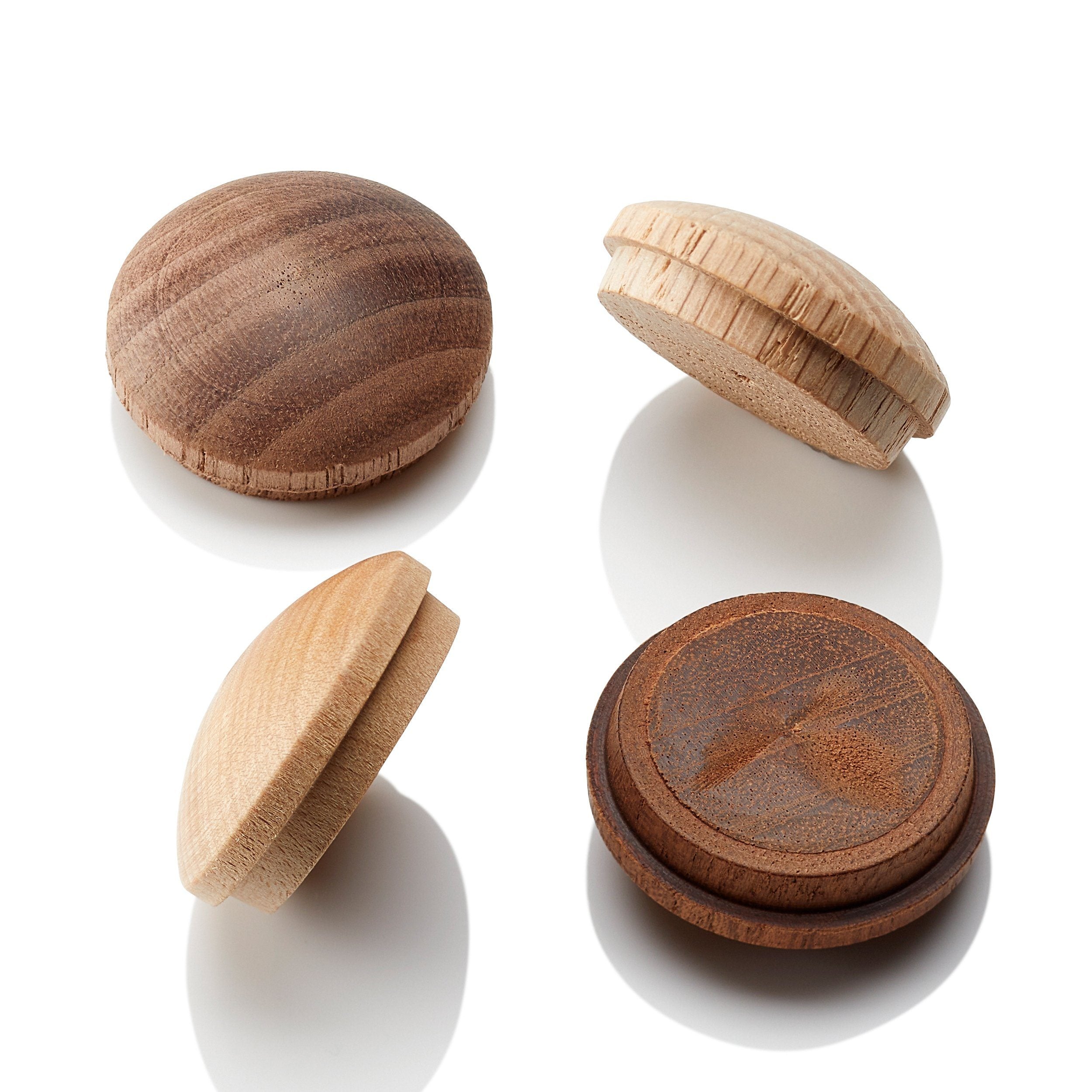 Button Top Wood Plugs - Mushroom Plugs - Bulk Discounts